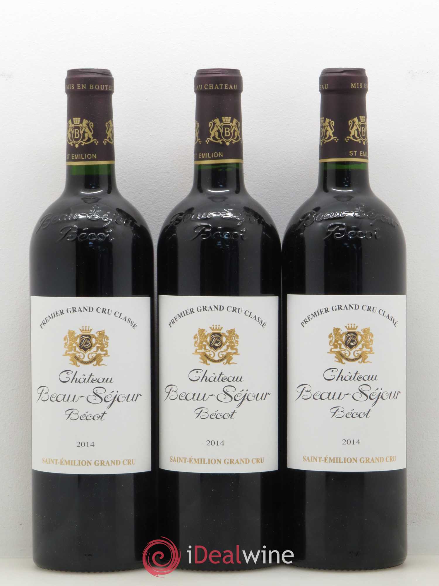 Château Beau-Séjour Bécot 1er Grand Cru Classé B 2014 - Lot de 6 bouteilles - 2