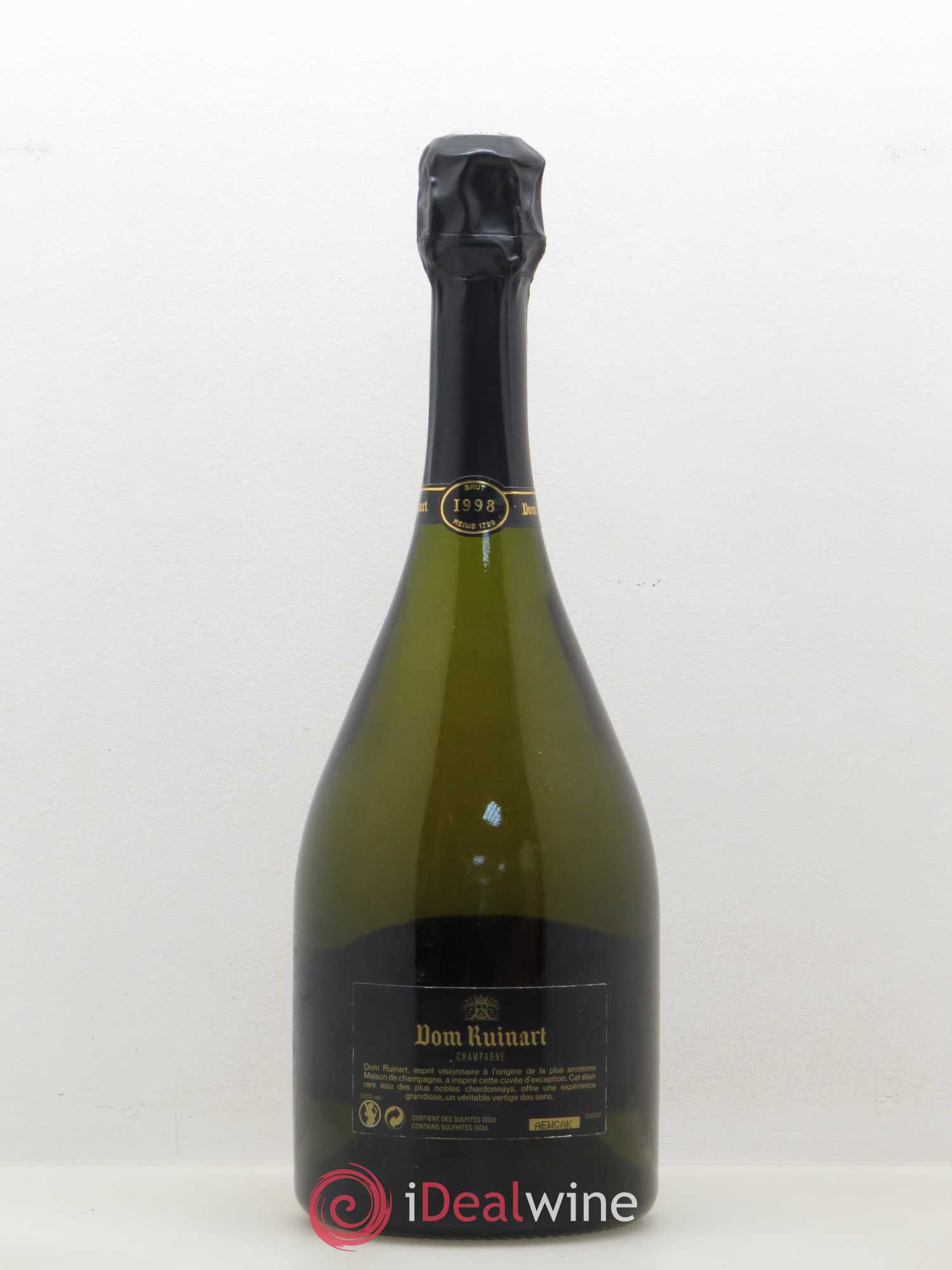 Dom Ruinart Brut Ruinart 1998 - Lot de 1 bouteille - 1