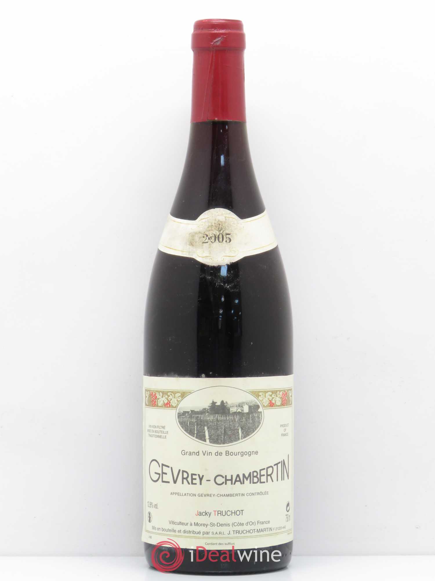 Gevrey-Chambertin Jacky Truchot 2005 - Lot de 1 bouteille - 0