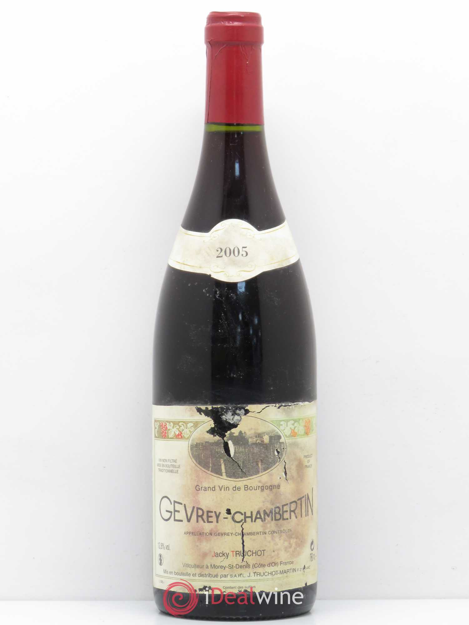 Gevrey-Chambertin Jacky Truchot 2005 - Lot de 1 bouteille - 0