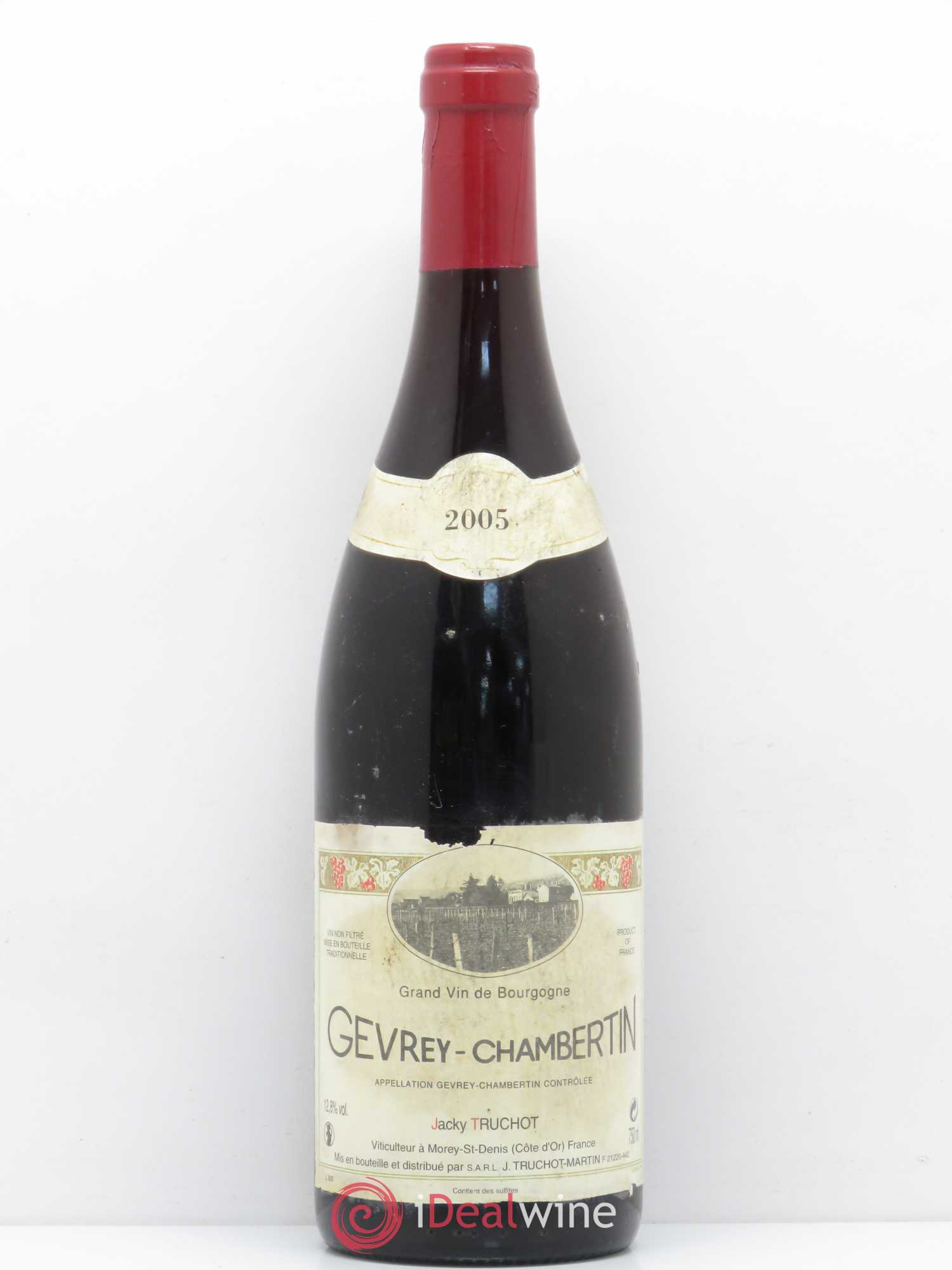Gevrey-Chambertin Jacky Truchot 2005 - Lot de 1 bouteille - 0