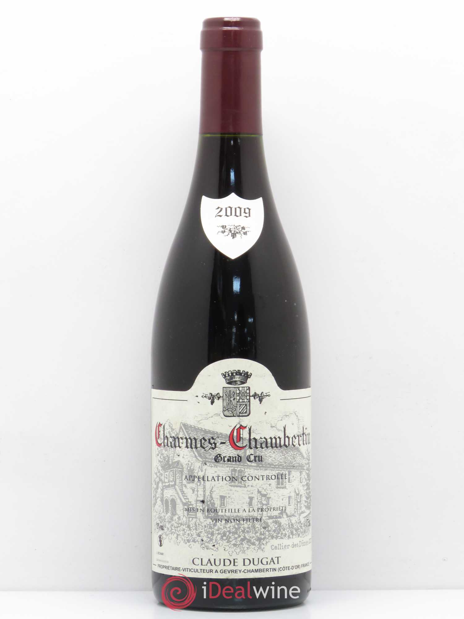 Charmes-Chambertin Grand Cru Claude Dugat 2009 - Lot de 1 bouteille - 0
