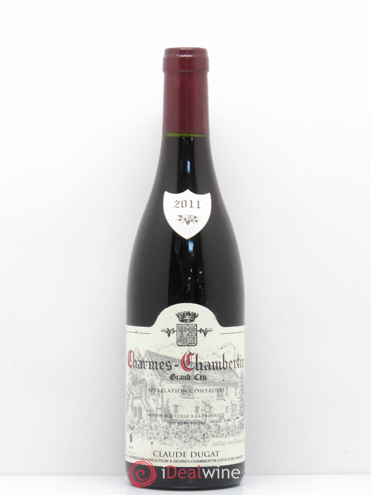 Charmes-Chambertin Grand Cru Claude Dugat 2011 - Lot de 1 bouteille - 0