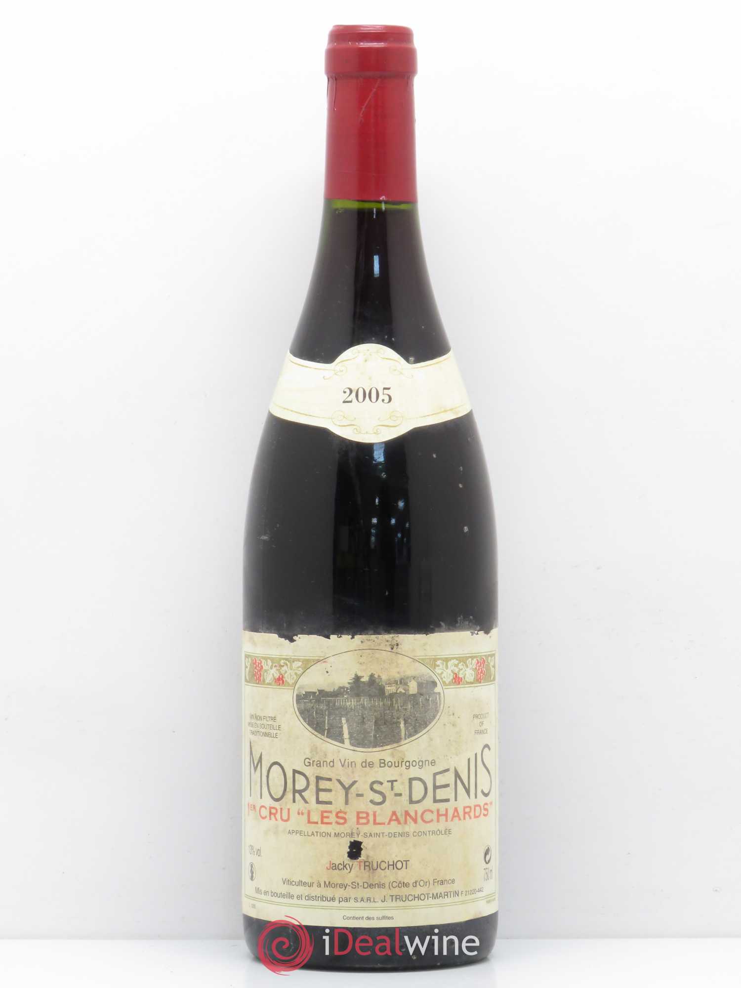 Morey-Saint-Denis 1er Cru Les Blanchards Jacky Truchot 2005 - Lot de 1 bouteille - 0