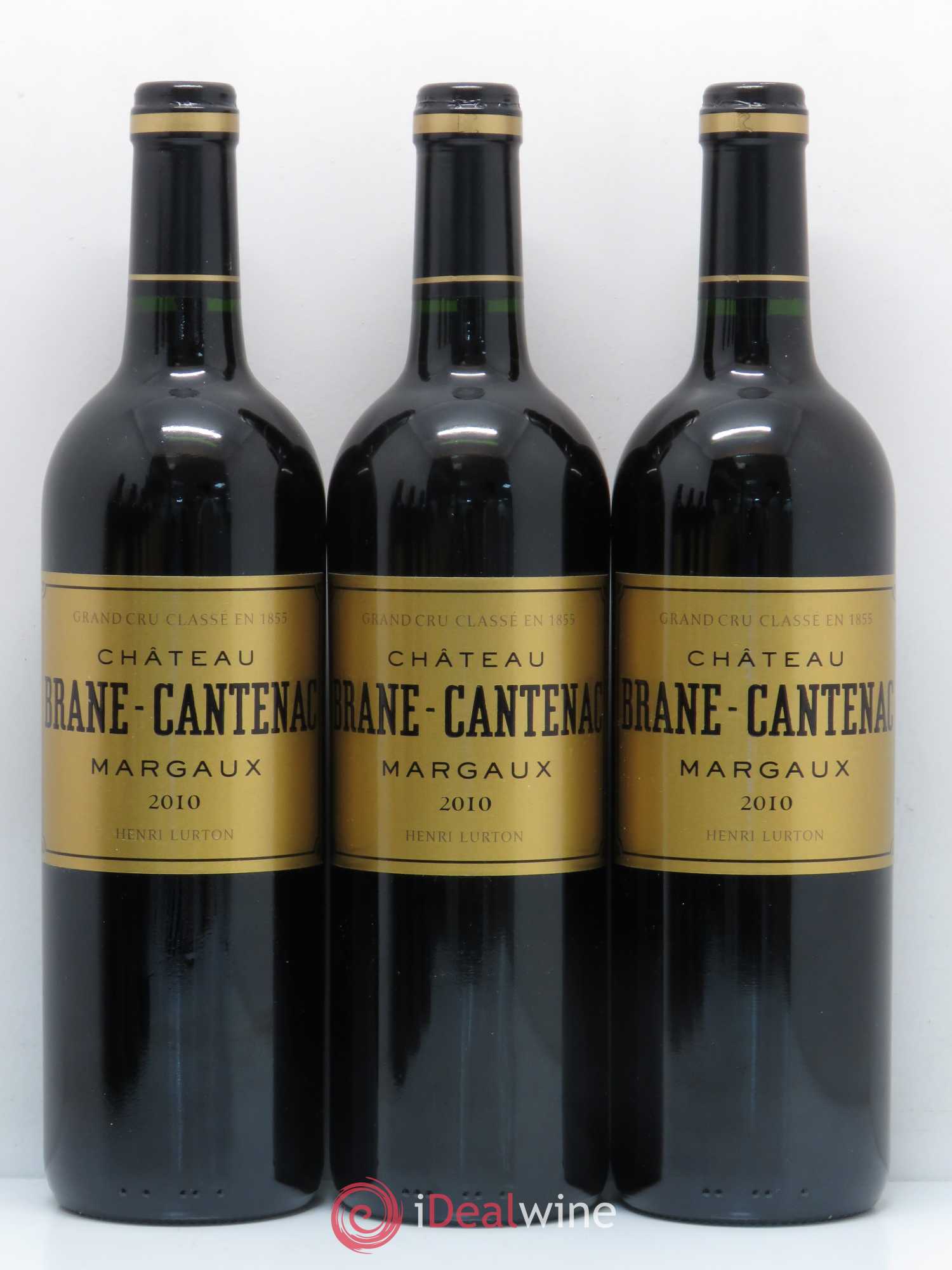 Château Brane Cantenac 2ème Grand Cru Classé 2010 - Lot de 6 bouteilles - 1