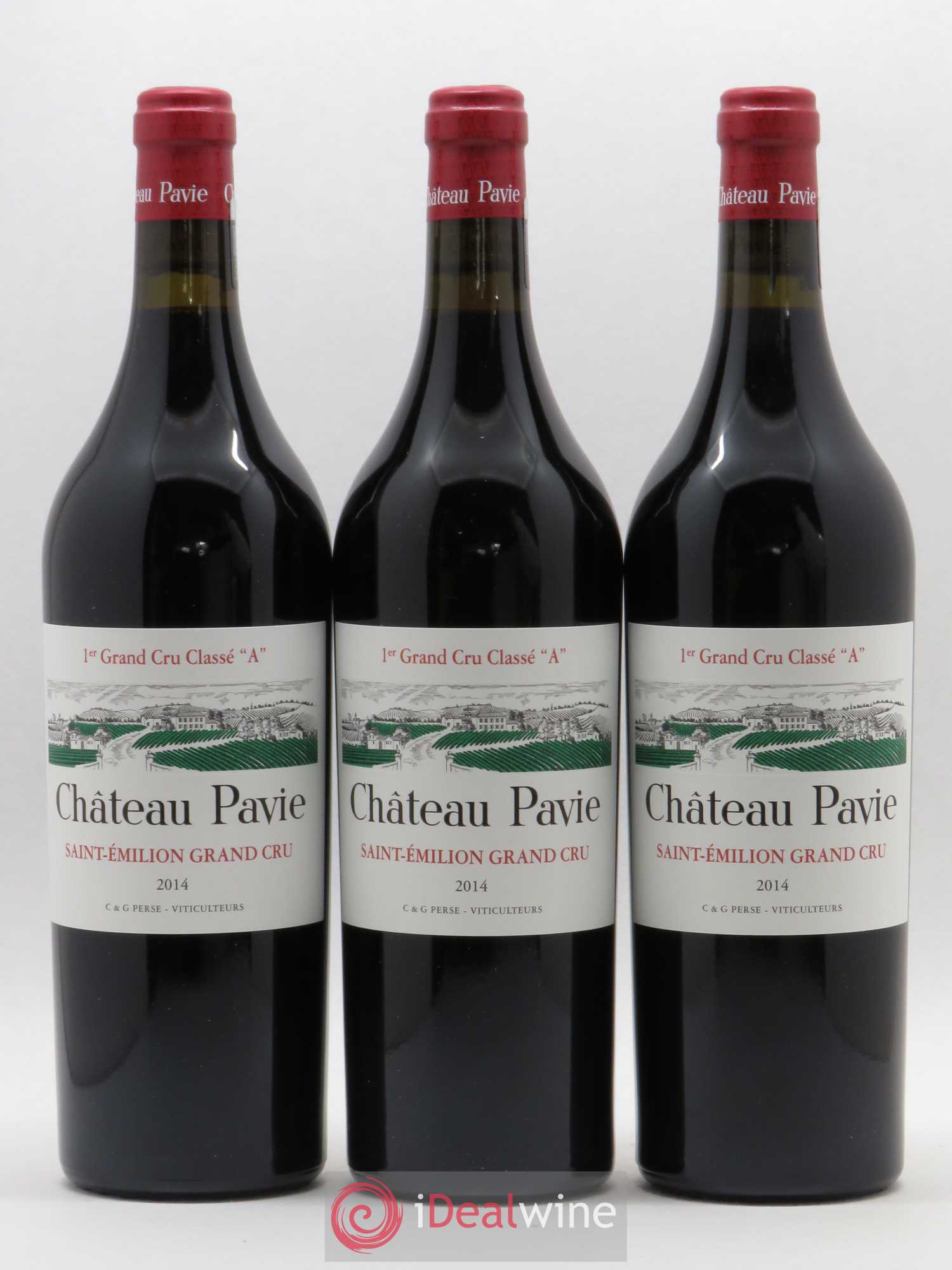 Château Pavie 1er Grand Cru Classé A 2014 - Lot de 6 bouteilles - 1