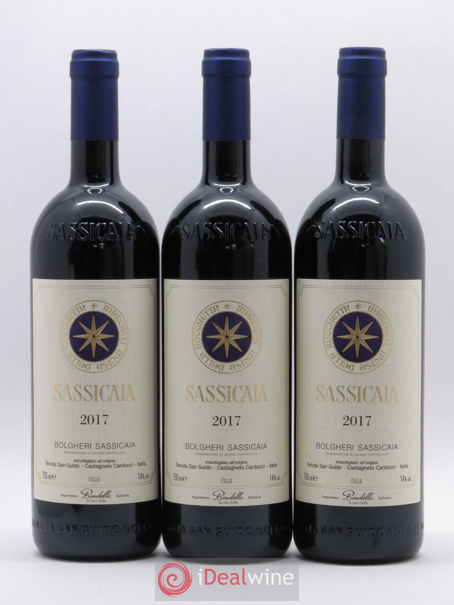 Bolgheri DOC Sassicaia Tenuta San Guido 2017 - Lot de 6 bouteilles - 3