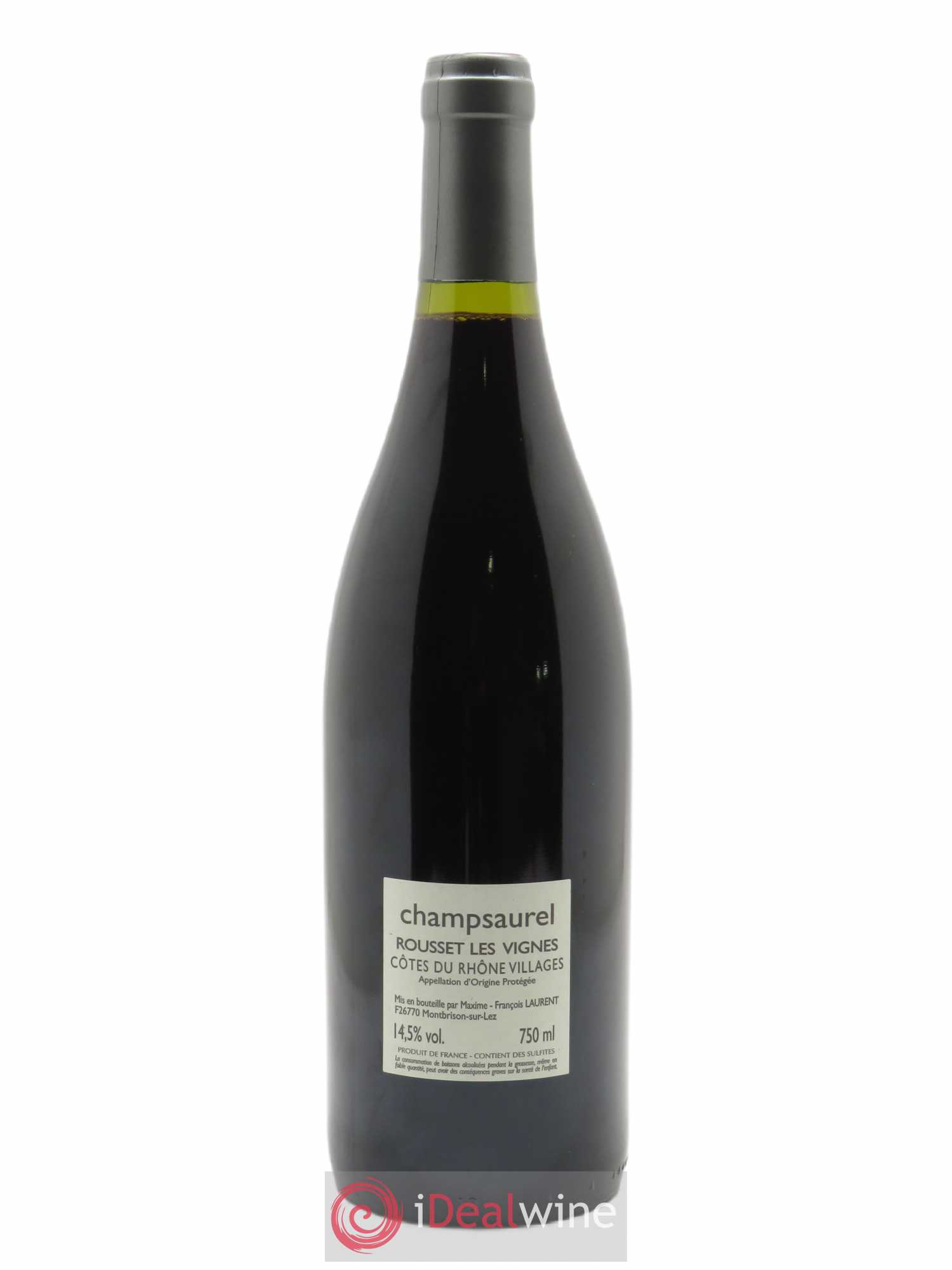 Côtes-du-Rhône Champsaurel Maxime-François Laurent (Gramenon) 2020 - Lot de 1 bouteille - 1