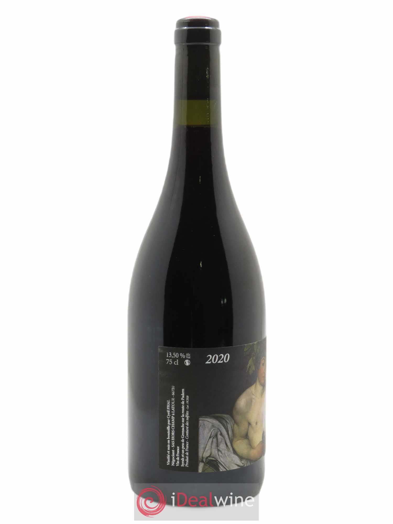 Côtes Catalanes Clos du Rouge Gorge Une vie la nuit Cyril Fhal 2020 - Lot de 1 bouteille - 1