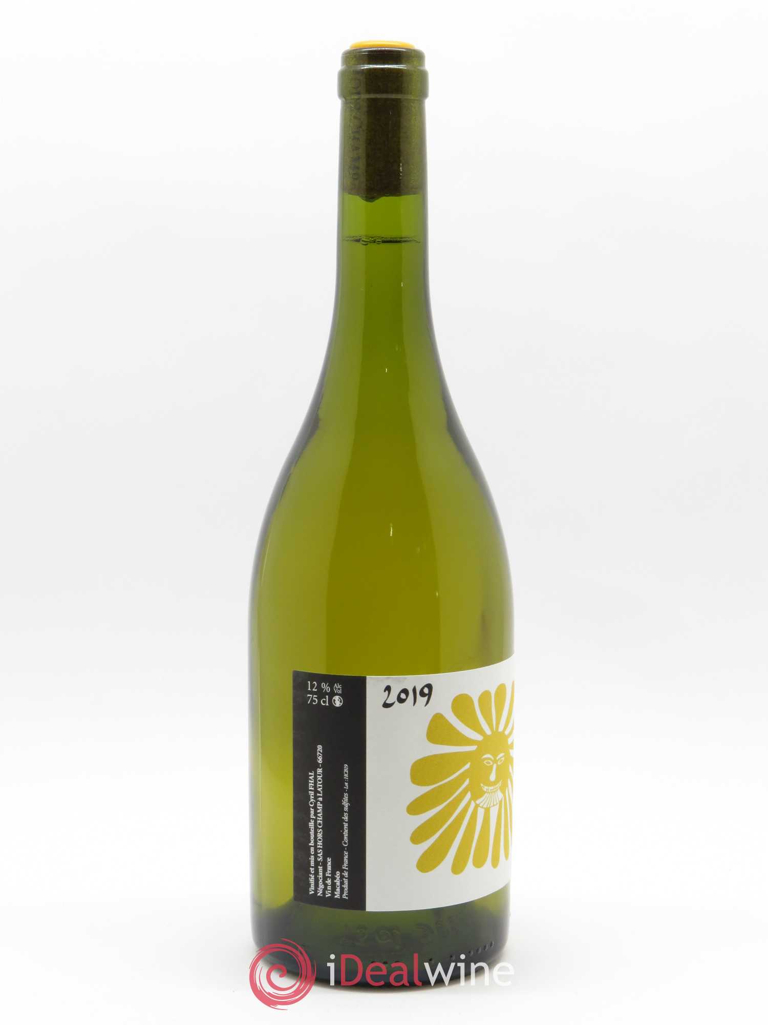 Côtes Catalanes Clos du Rouge Gorge La femme soleil Cyril Fhal 2019 - Lot de 1 bouteille - 1