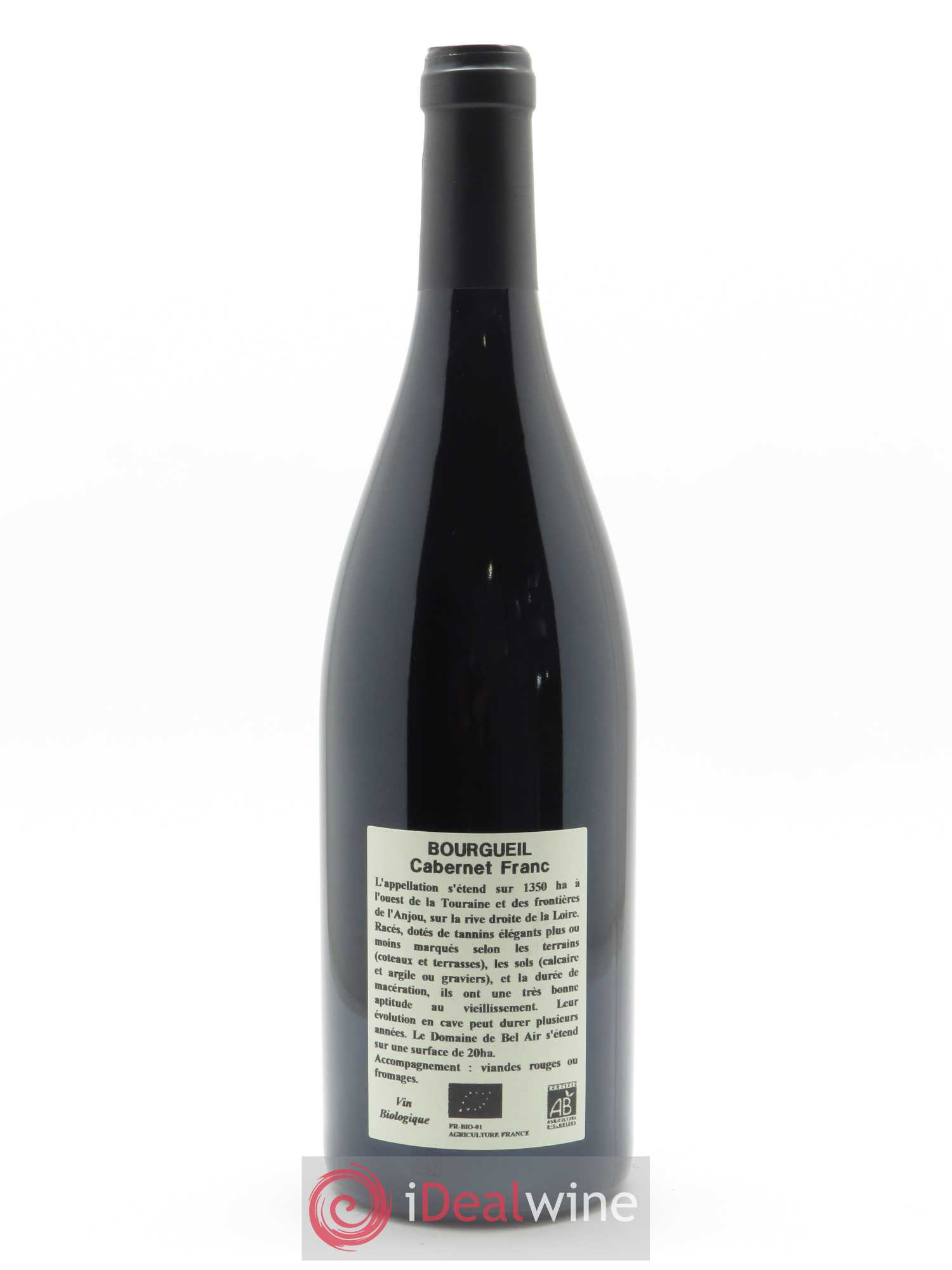 Bourgueil Vingt Lieux Dits Domaine du Bel Air 2019 - Lot de 1 bouteille - 1