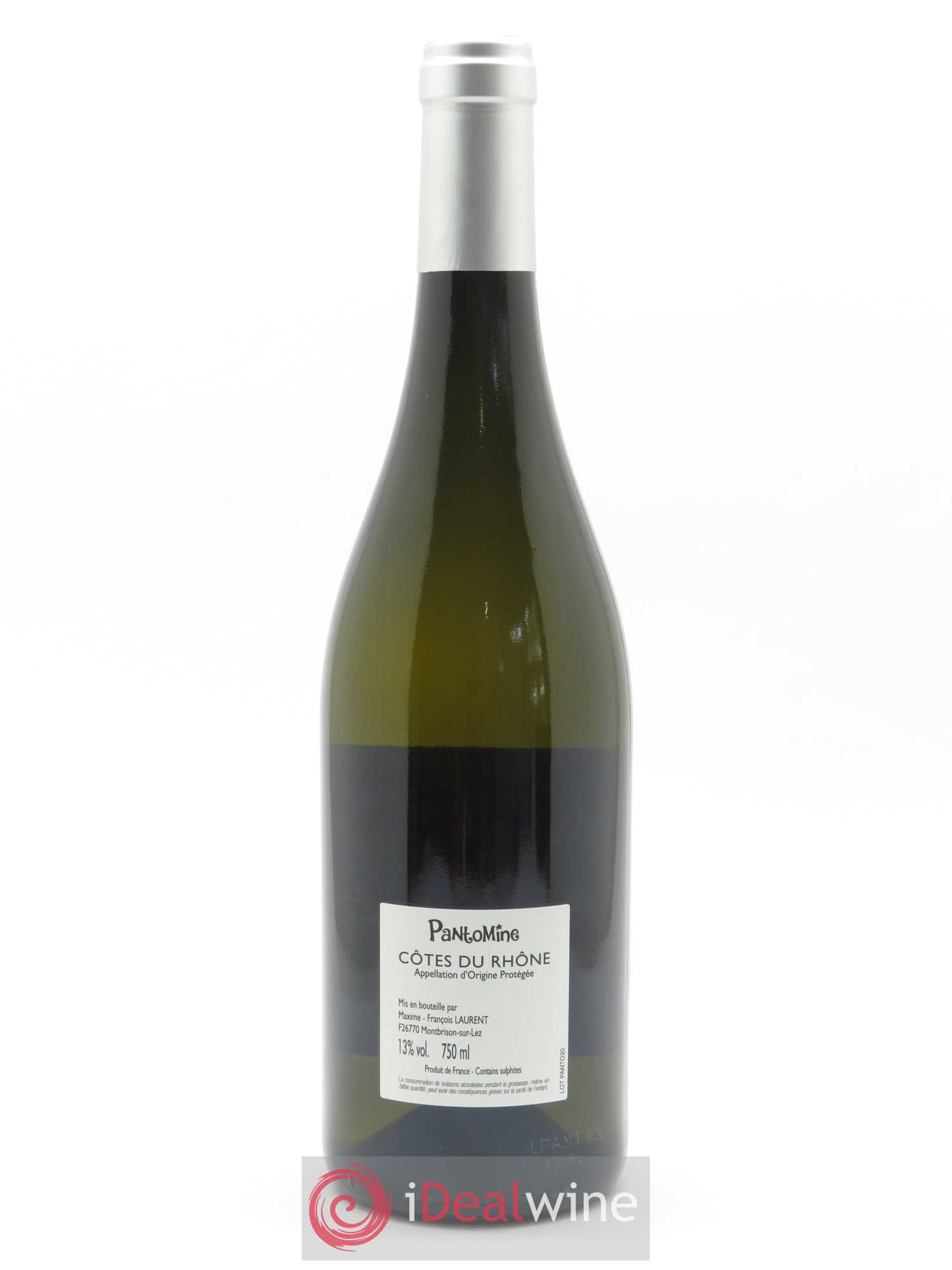 Côtes-du-Rhône Pantomine Gramenon (Domaine) 2020 - Lot de 1 bouteille - 1