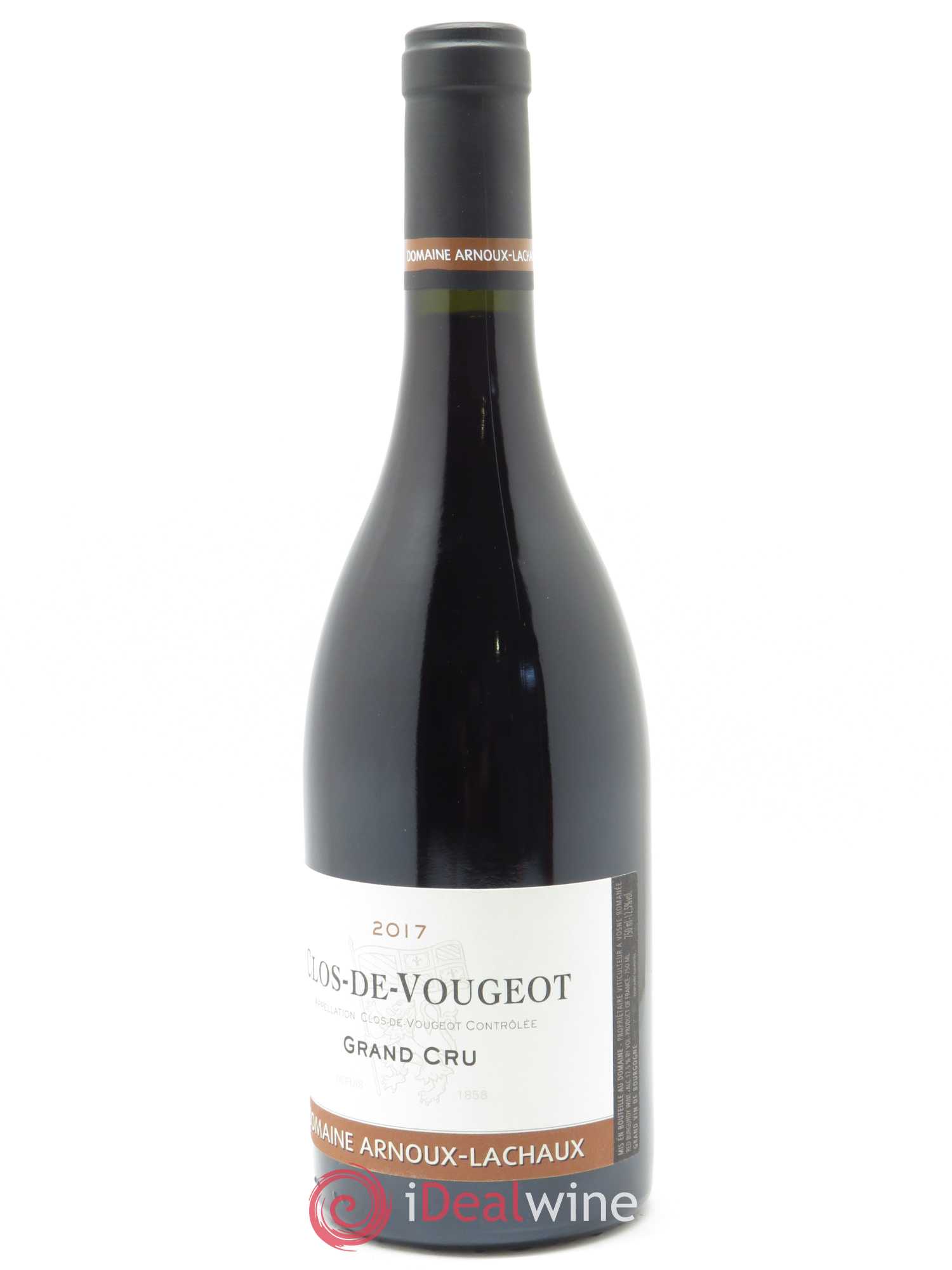 Clos de Vougeot Grand Cru Arnoux-Lachaux (Domaine) 2017 - Lot de 1 bouteille - 1