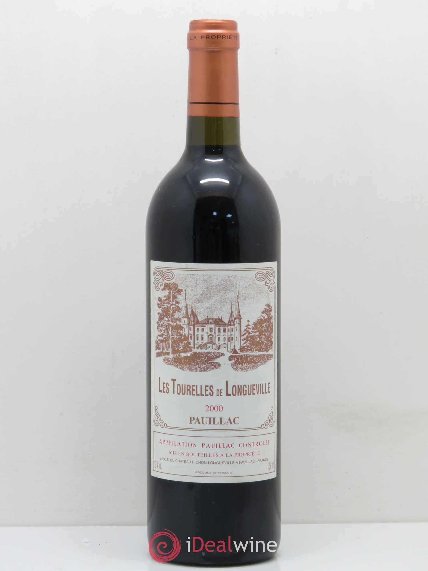 Les Tourelles de Longueville Second Vin (sans prix de réserve) 2000 - Lot de 1 bouteille - 0