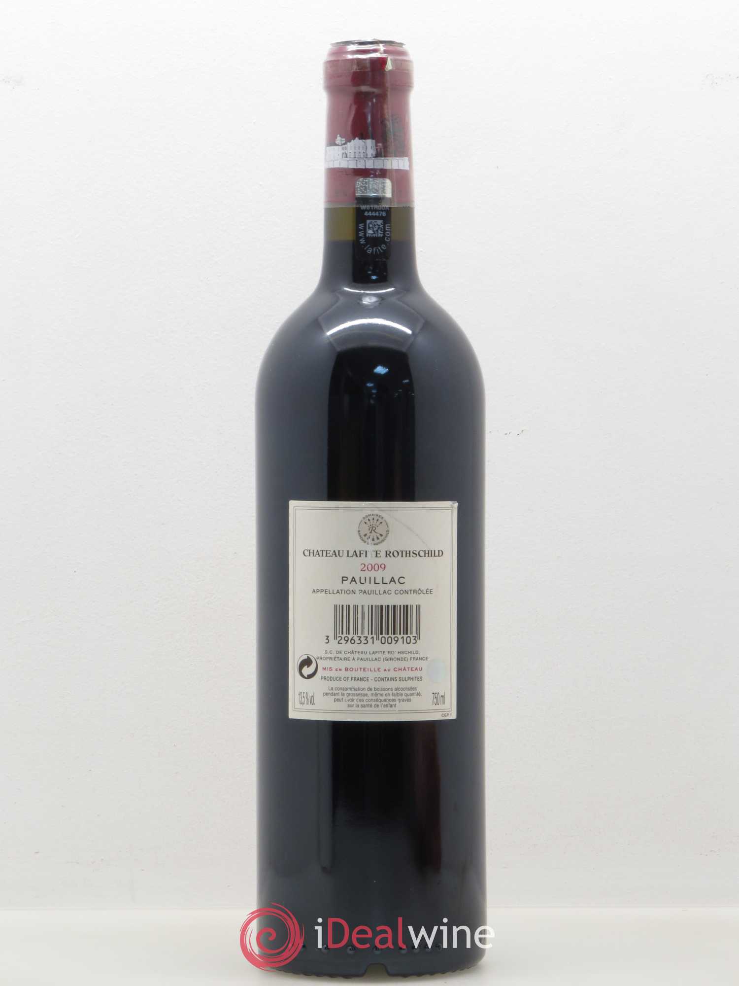 Château Lafite Rothschild 1er Grand Cru Classé 2009 - Lot de 1 bouteille - 1