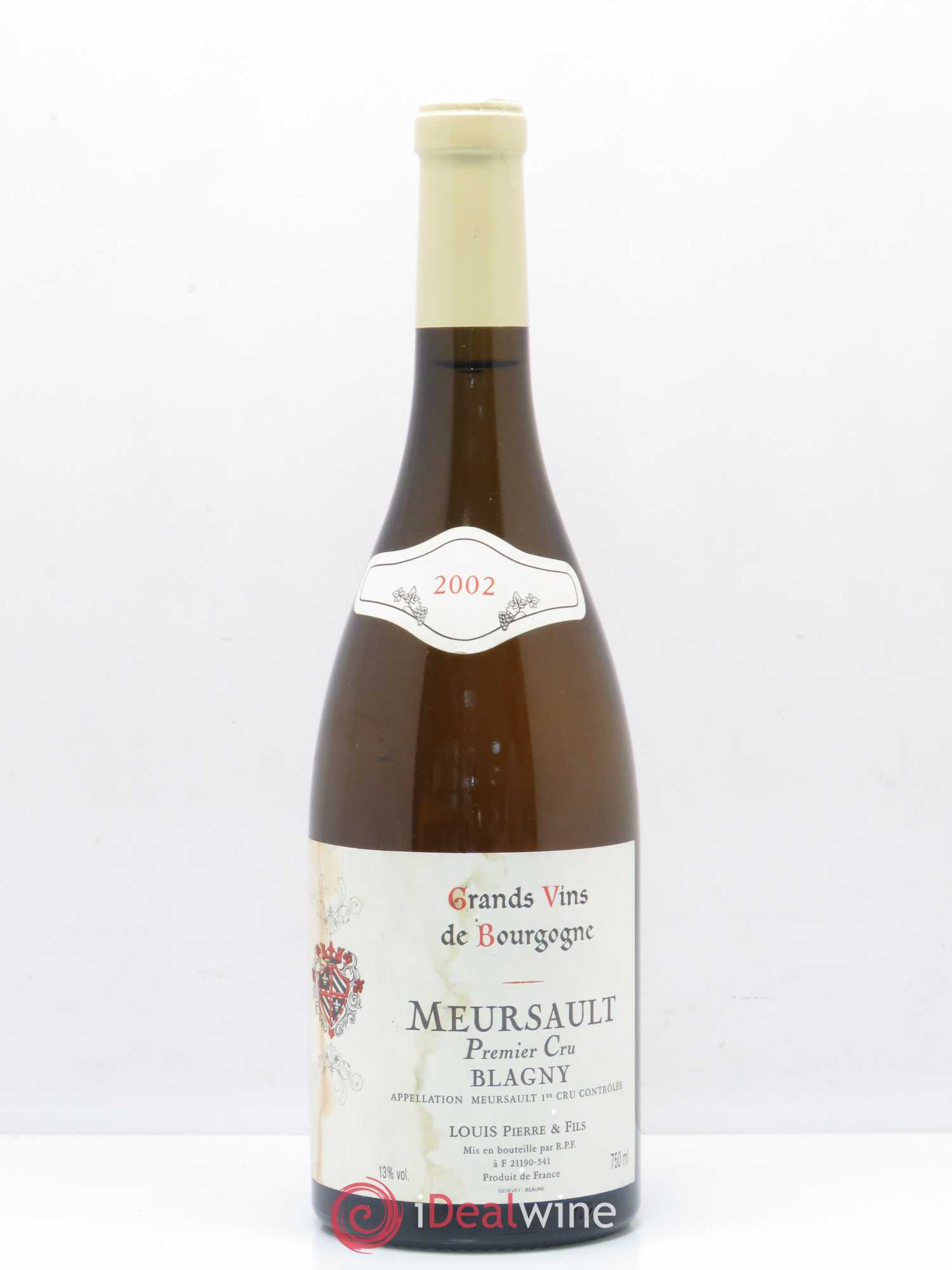 Meursault 1er Cru Blagny Louis et Fils 2002 - Posten von 1 Flasche - 0