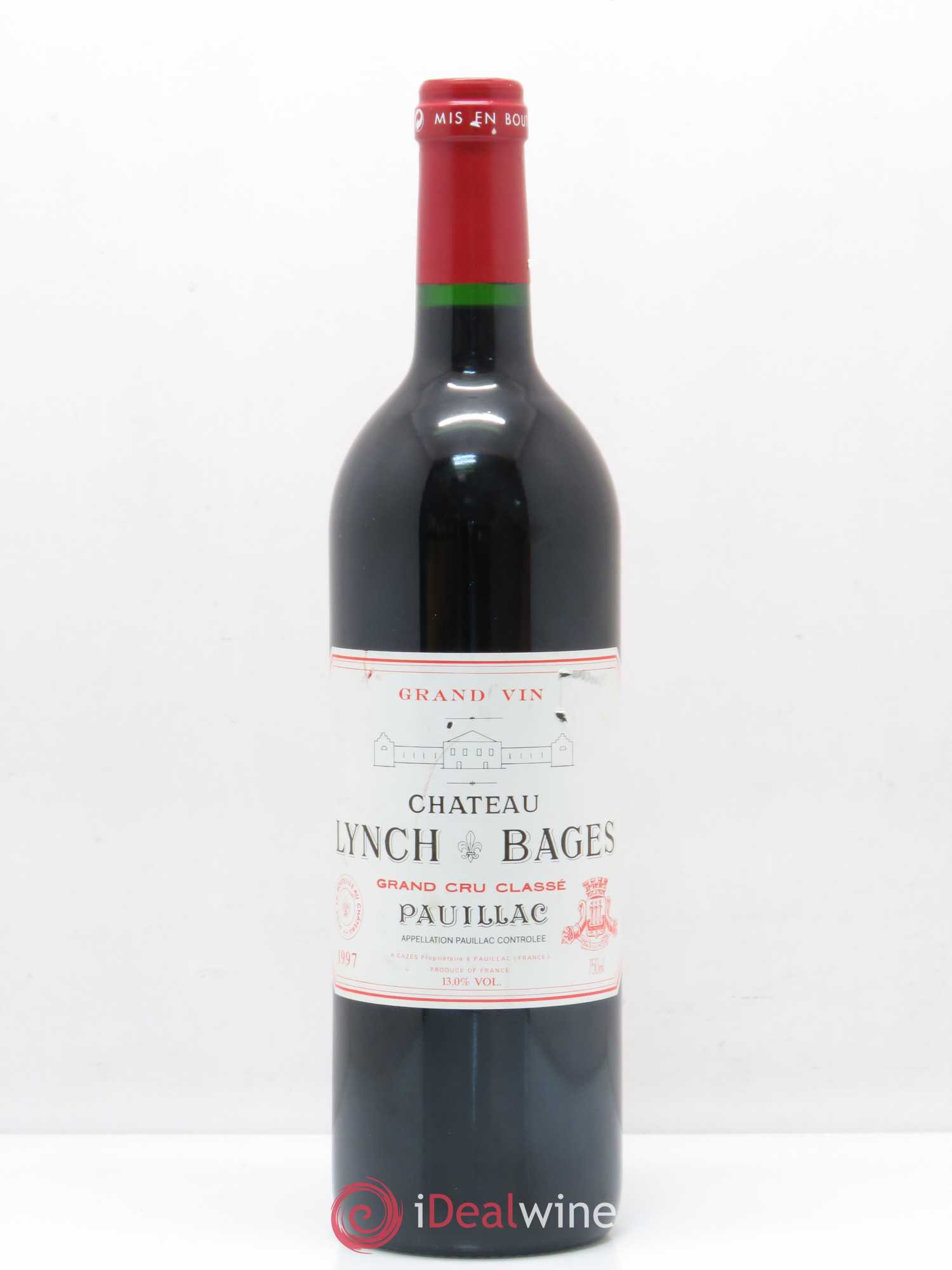 Château Lynch Bages 5ème Grand Cru Classé 1997 - Lot de 1 bouteille - 0