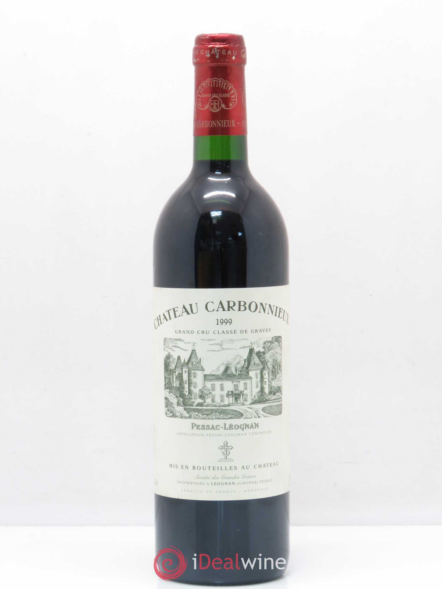 Château Carbonnieux Cru Classé de Graves 1999 - Lot de 1 bouteille - 0