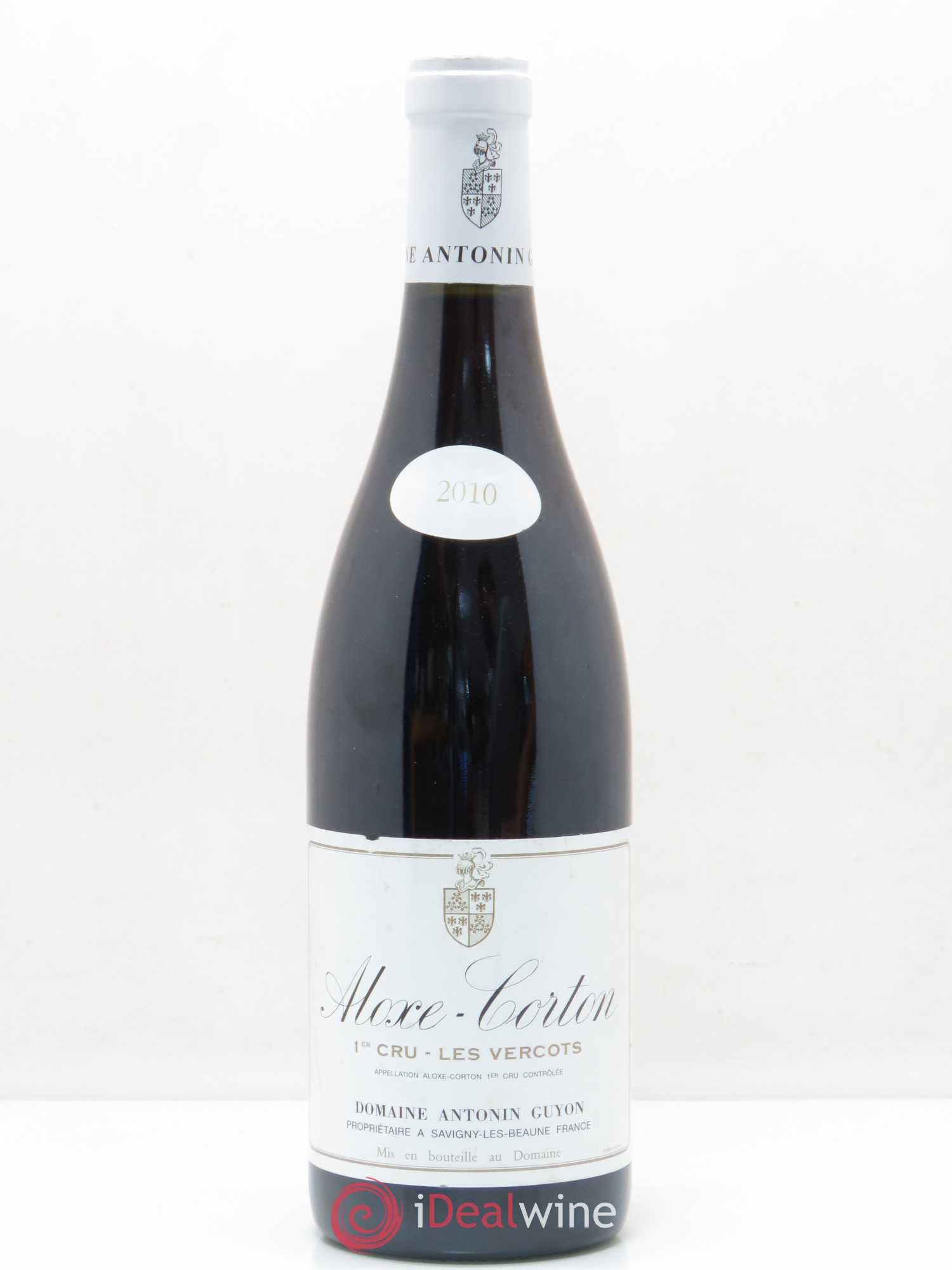 Aloxe-Corton 1er Cru Les Vercots Domaine Antonin Guyon 2010 - Lot de 1 bouteille - 0
