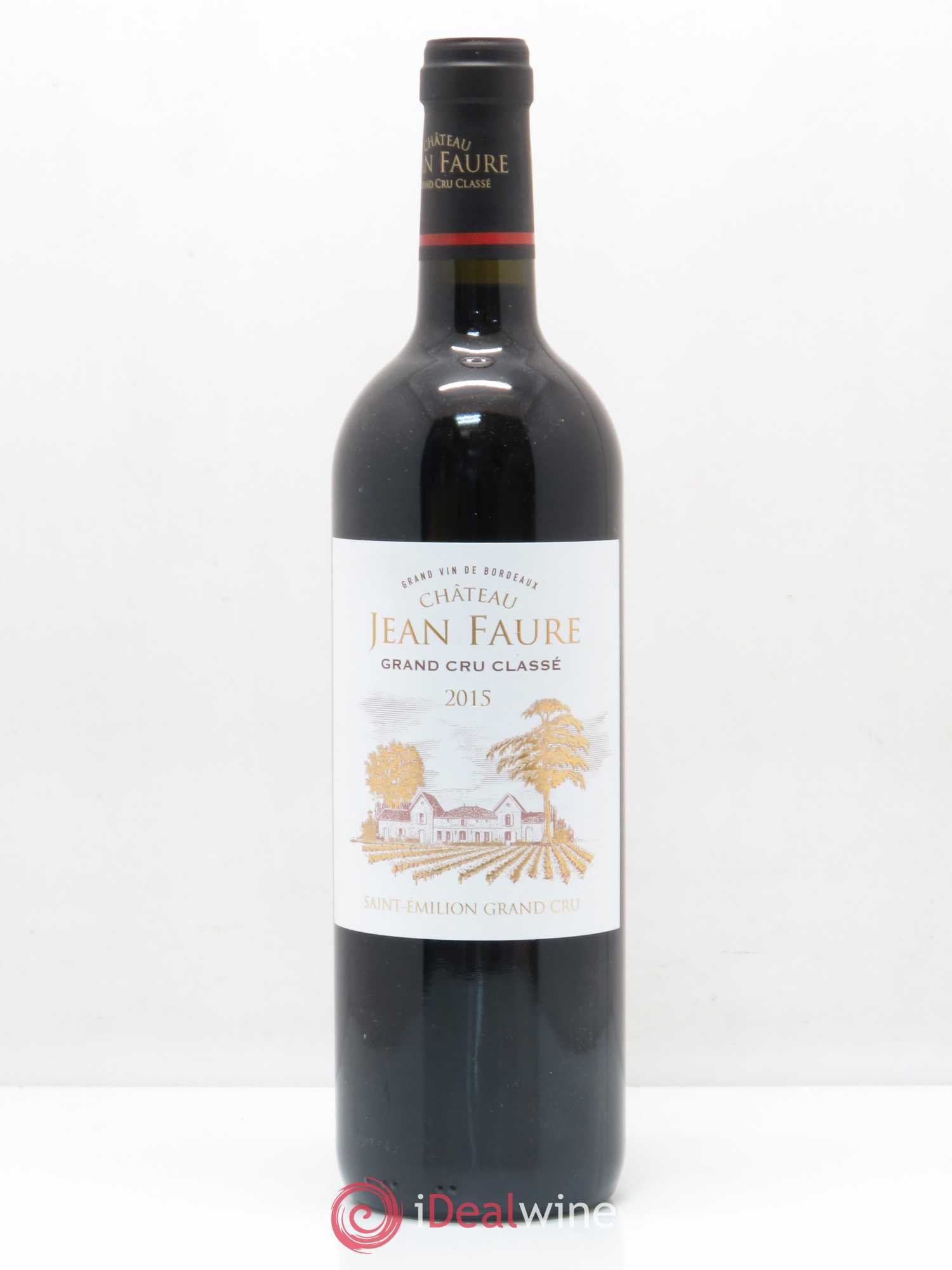 Château Jean Faure Grand Cru Classé 2015 - Lot de 1 bouteille - 0