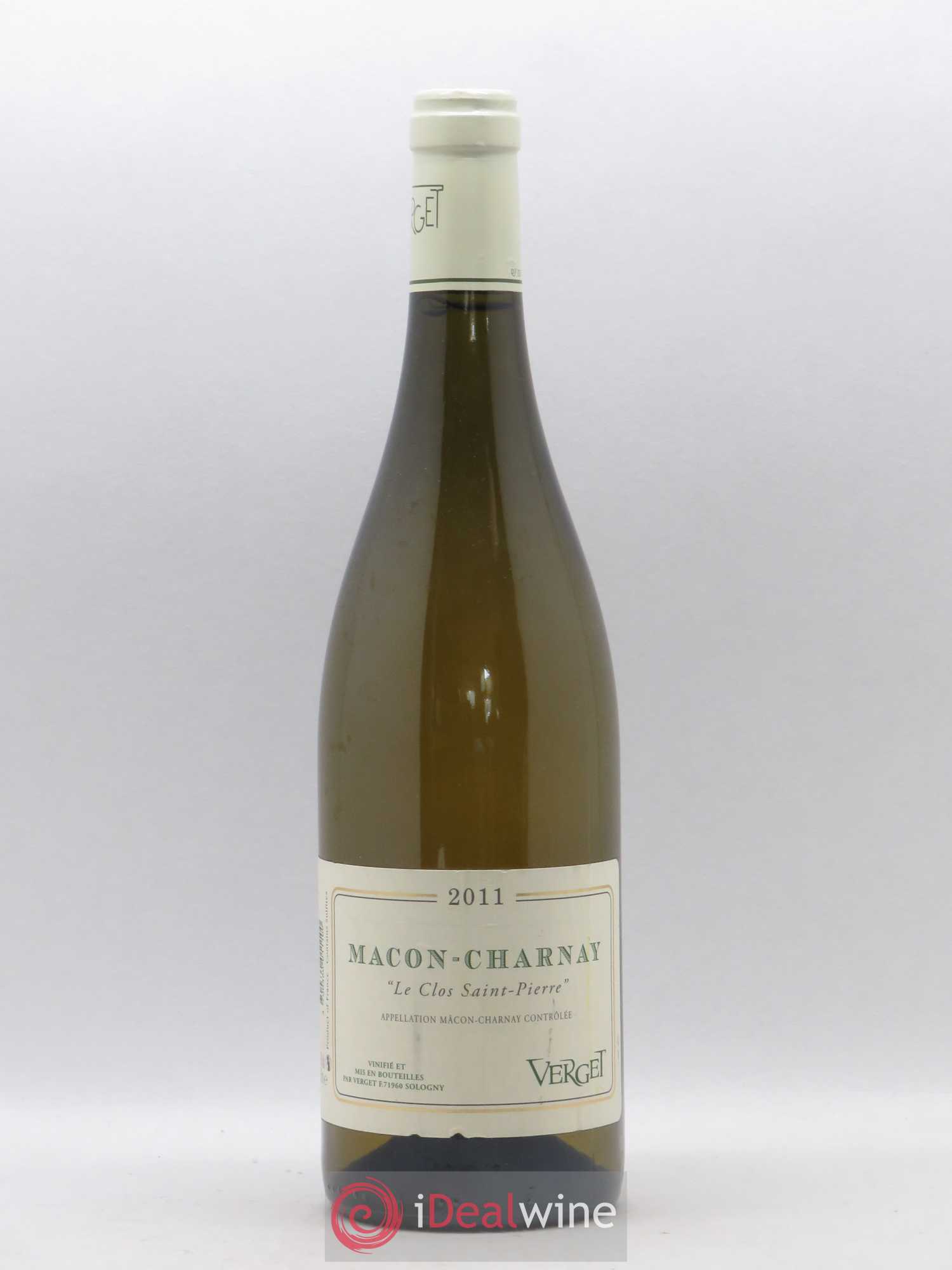 Mâcon-Charnay Le Clos Saint-Pierre Verget 2011 - Lot de 1 bouteille - 0