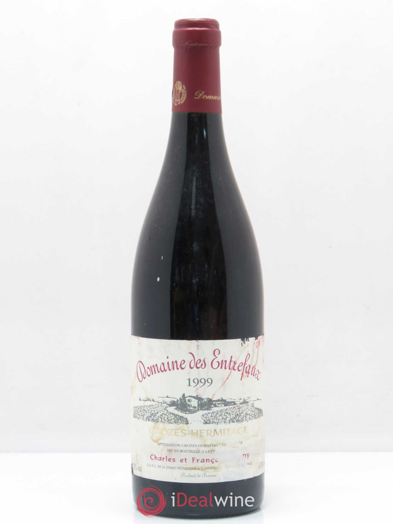 Crozes-Hermitage Domaine des Entrefaux 1999 - Lot de 1 bouteille - 0