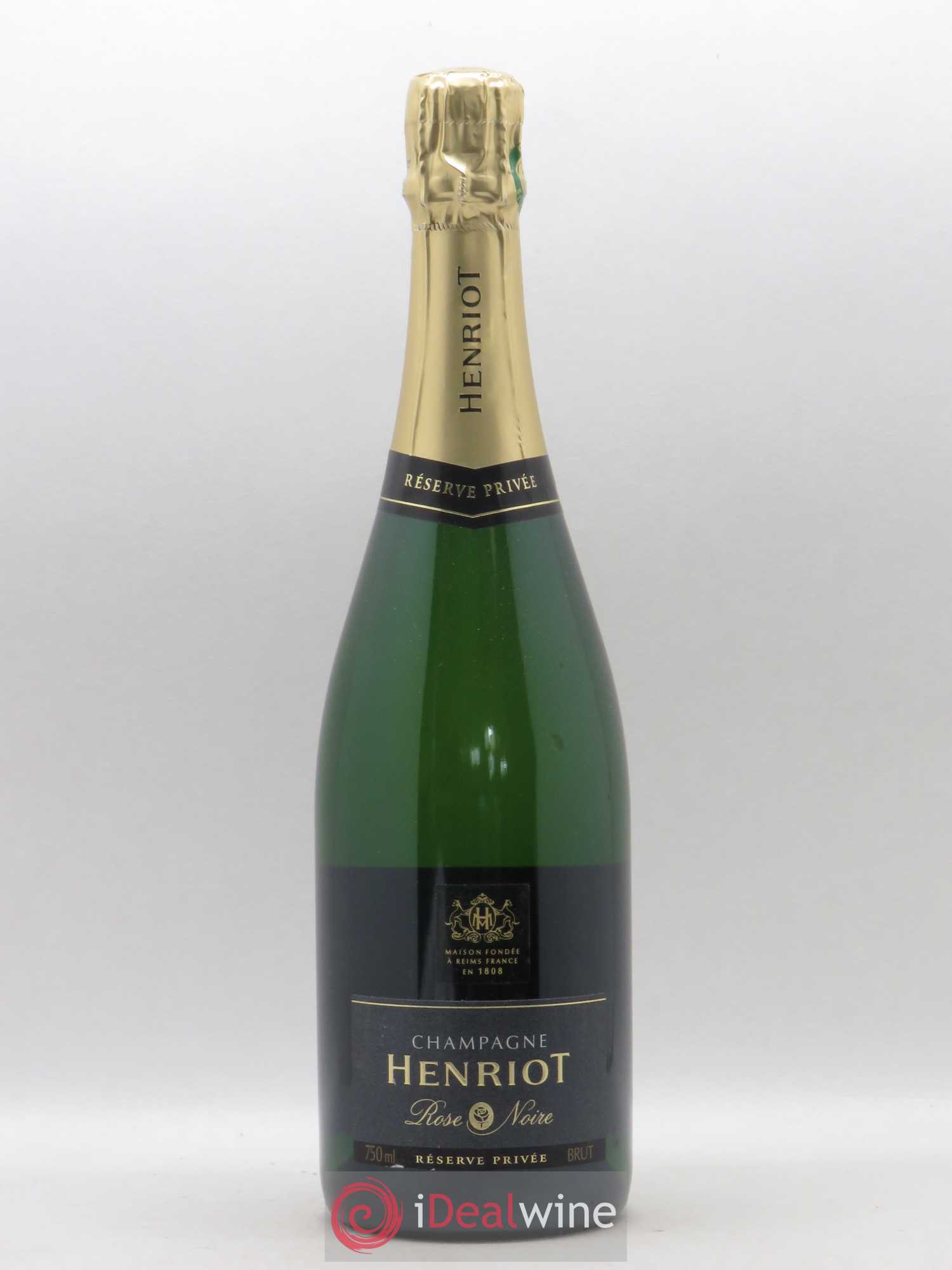 Champagne Henriot La Rose Noire Réserve Privée - Posten von 1 Flasche - 0
