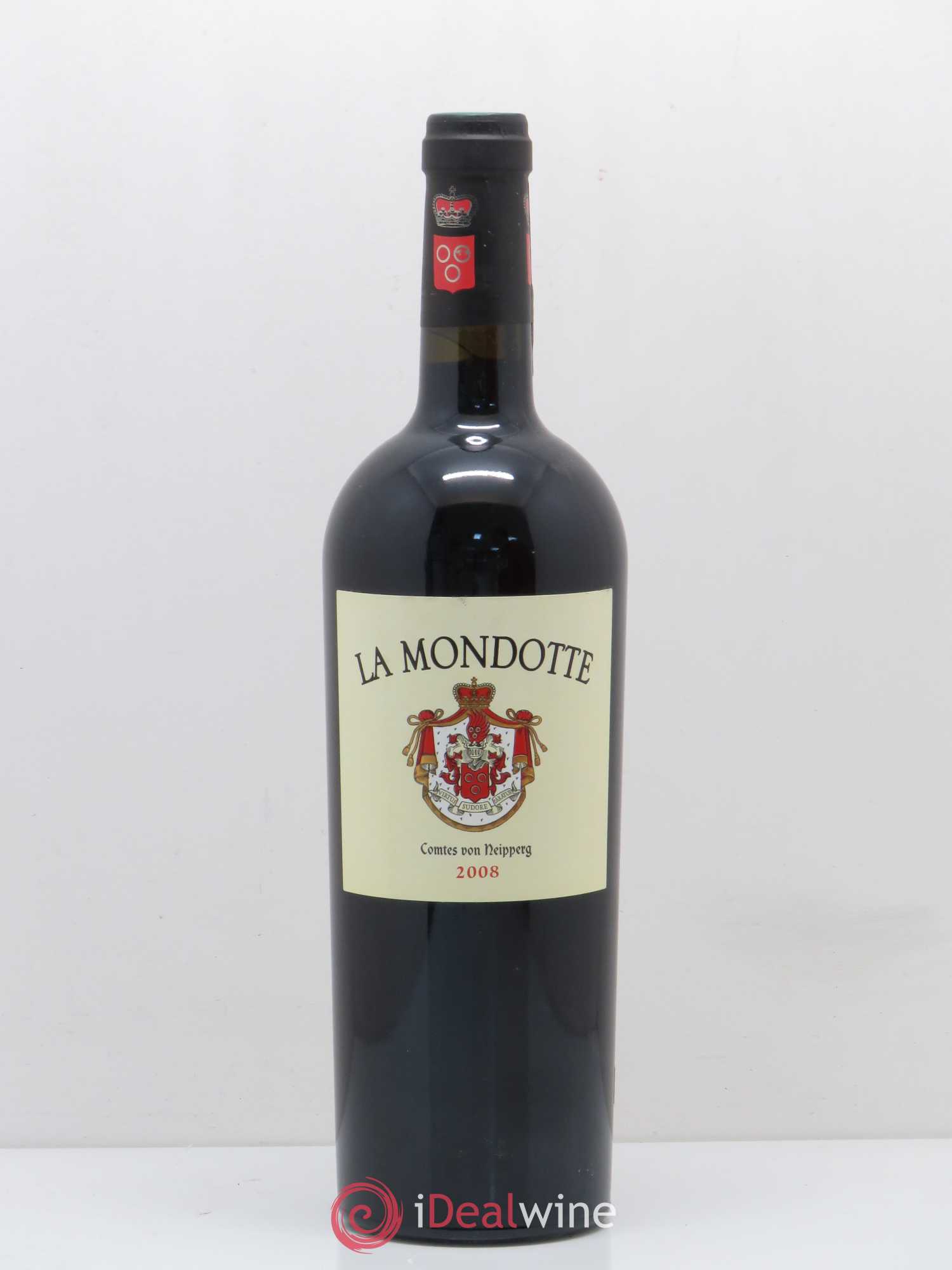 La Mondotte 1er Grand Cru Classé B depuis 2012 2008 - Lot de 1 bouteille - 0