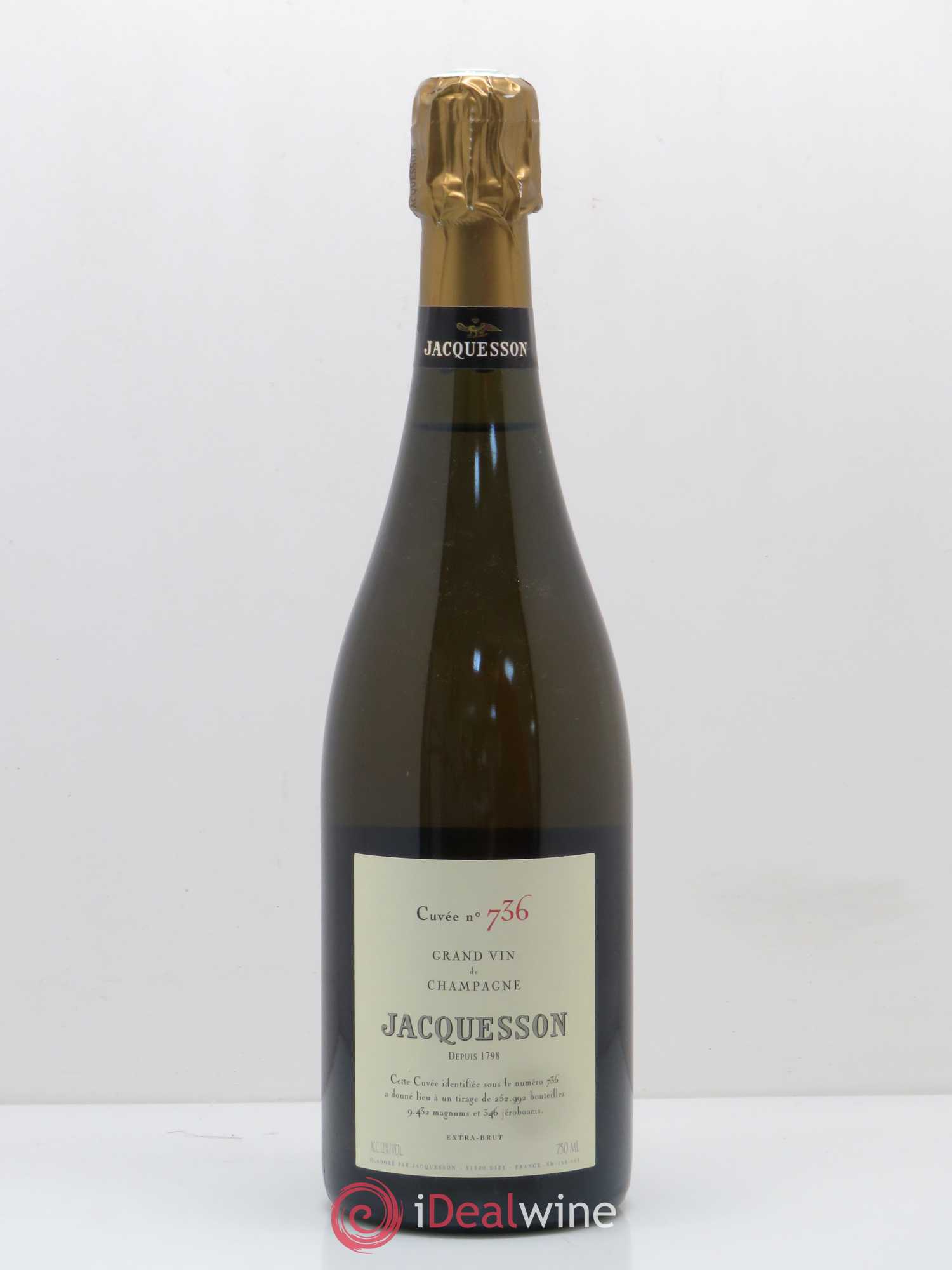 Cuvée 736 Jacquesson - Lot de 1 bouteille - 0