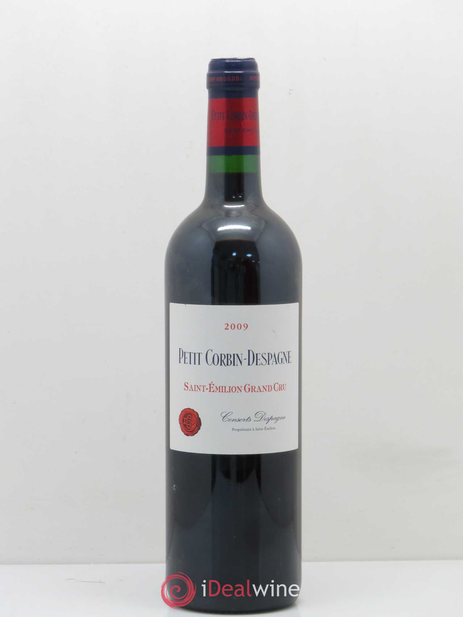 Petit Corbin Despagne Second Vin 2009 - Lot de 1 bouteille - 0
