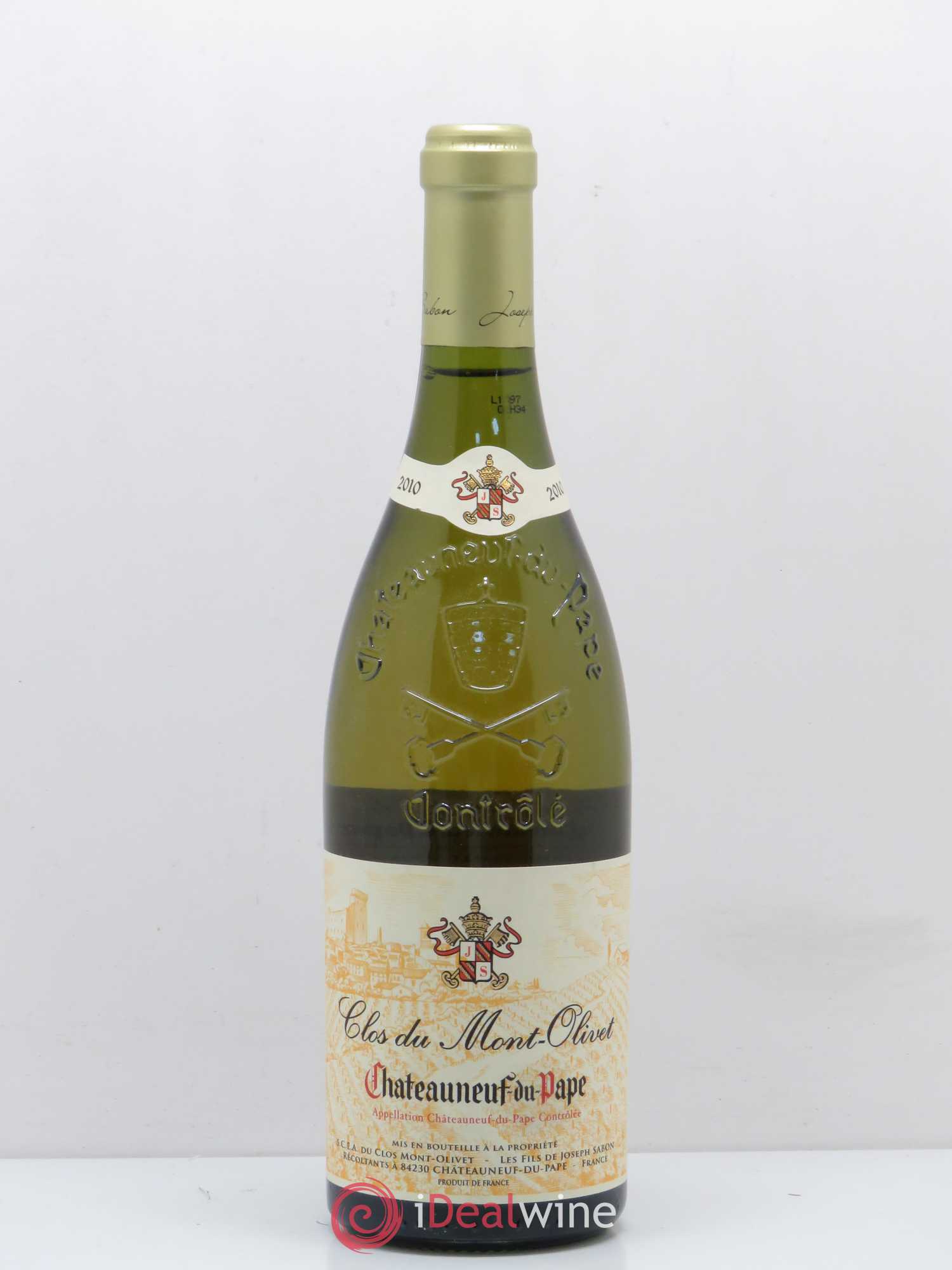Châteauneuf-du-Pape Clos du Mont-Olivet 2010 - Lot de 1 bouteille - 0