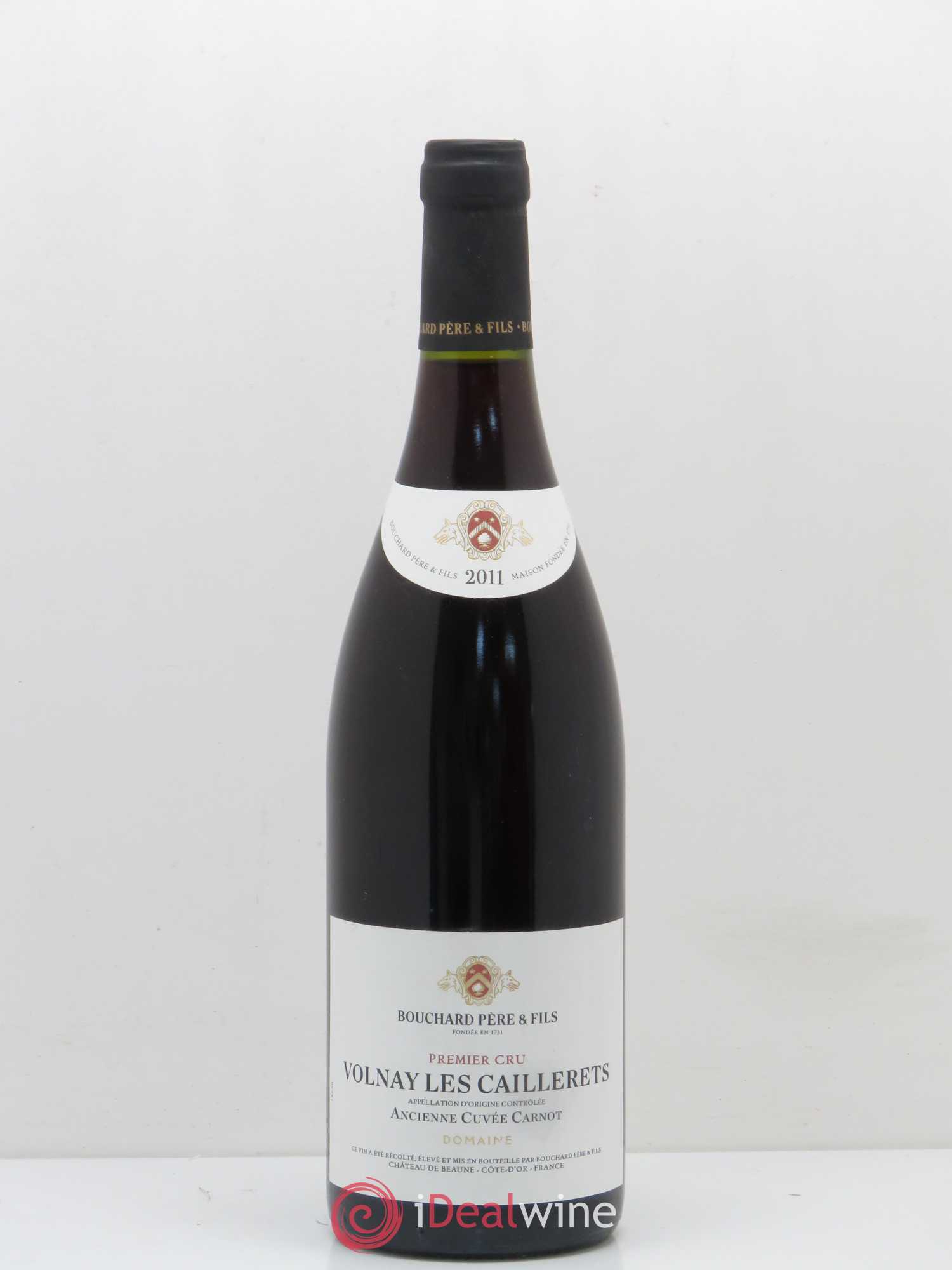 Volnay 1er Cru Caillerets - Ancienne Cuvée Carnot Bouchard Père & Fils 2011 - Lot de 1 bouteille - 0