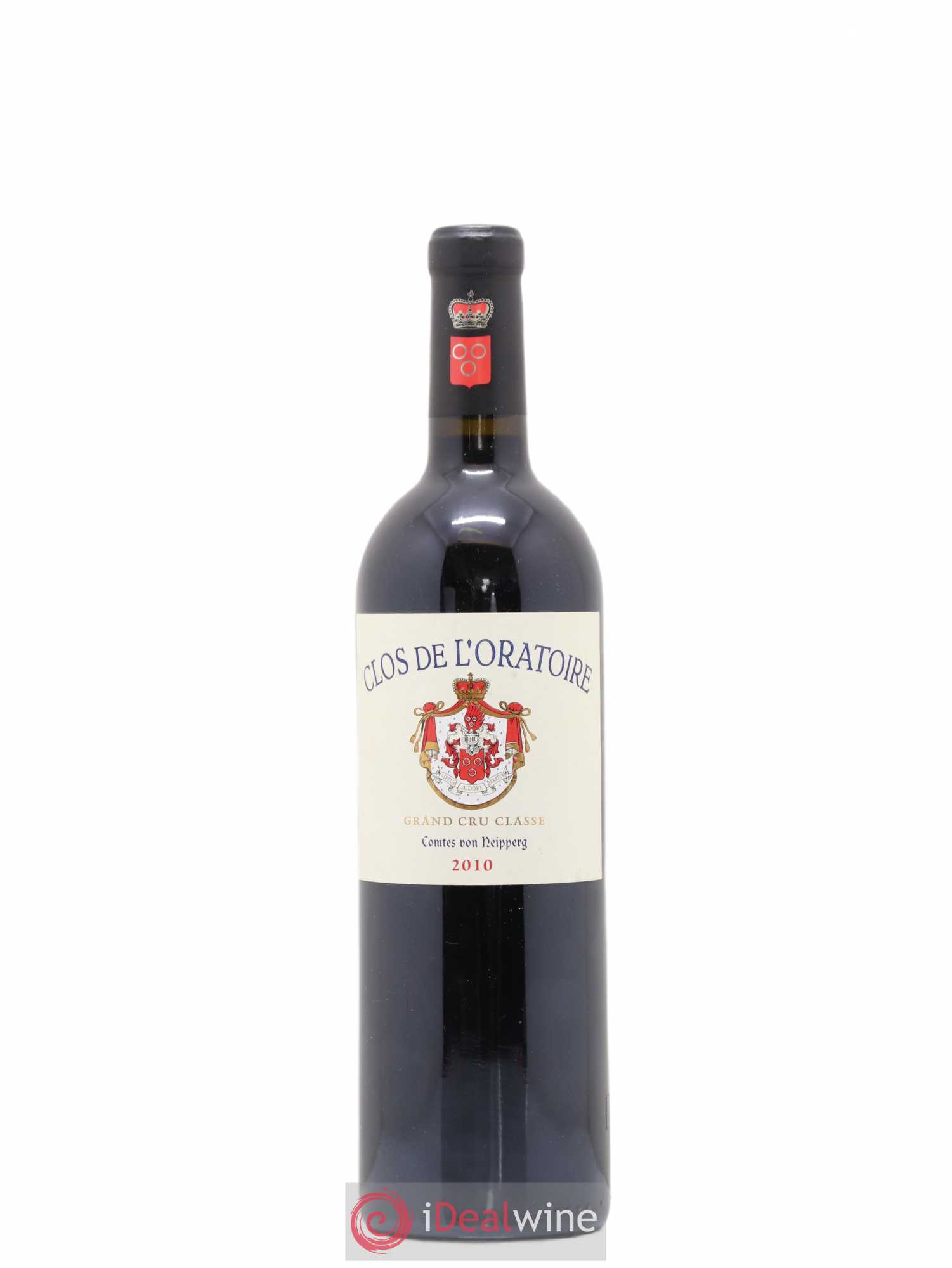 Clos de l'Oratoire Grand Cru Classé 2010 - Lot de 1 bouteille - 0