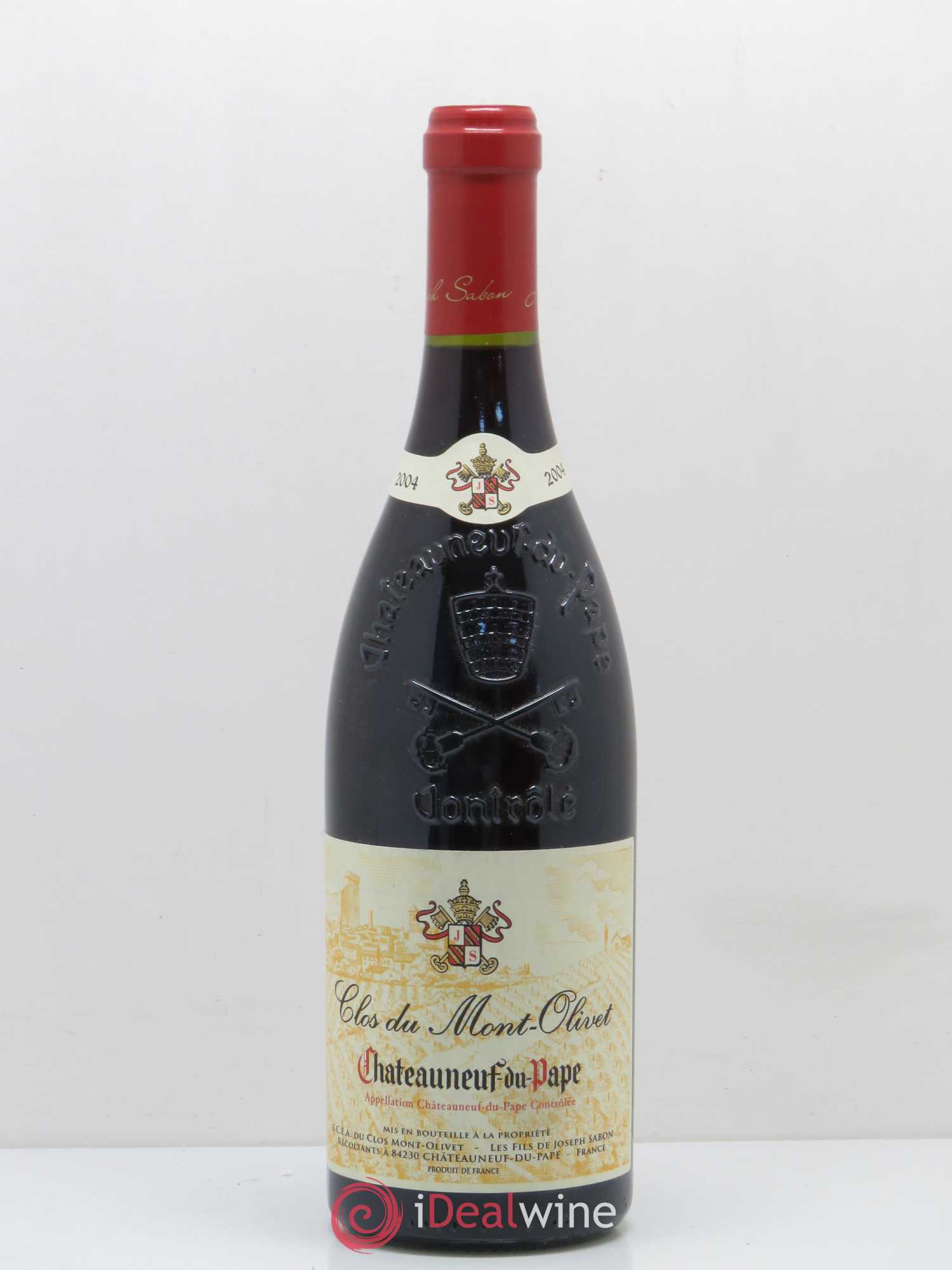 Châteauneuf-du-Pape Clos du Mont-Olivet 2004 - Lot de 1 bouteille - 0