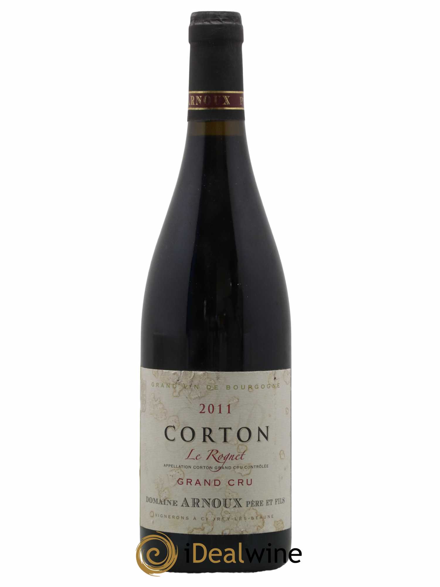 Corton Grand Cru Le Rognet Domaine Arnoux Père et Fils 2011 - Lot de 1 bouteille - 0