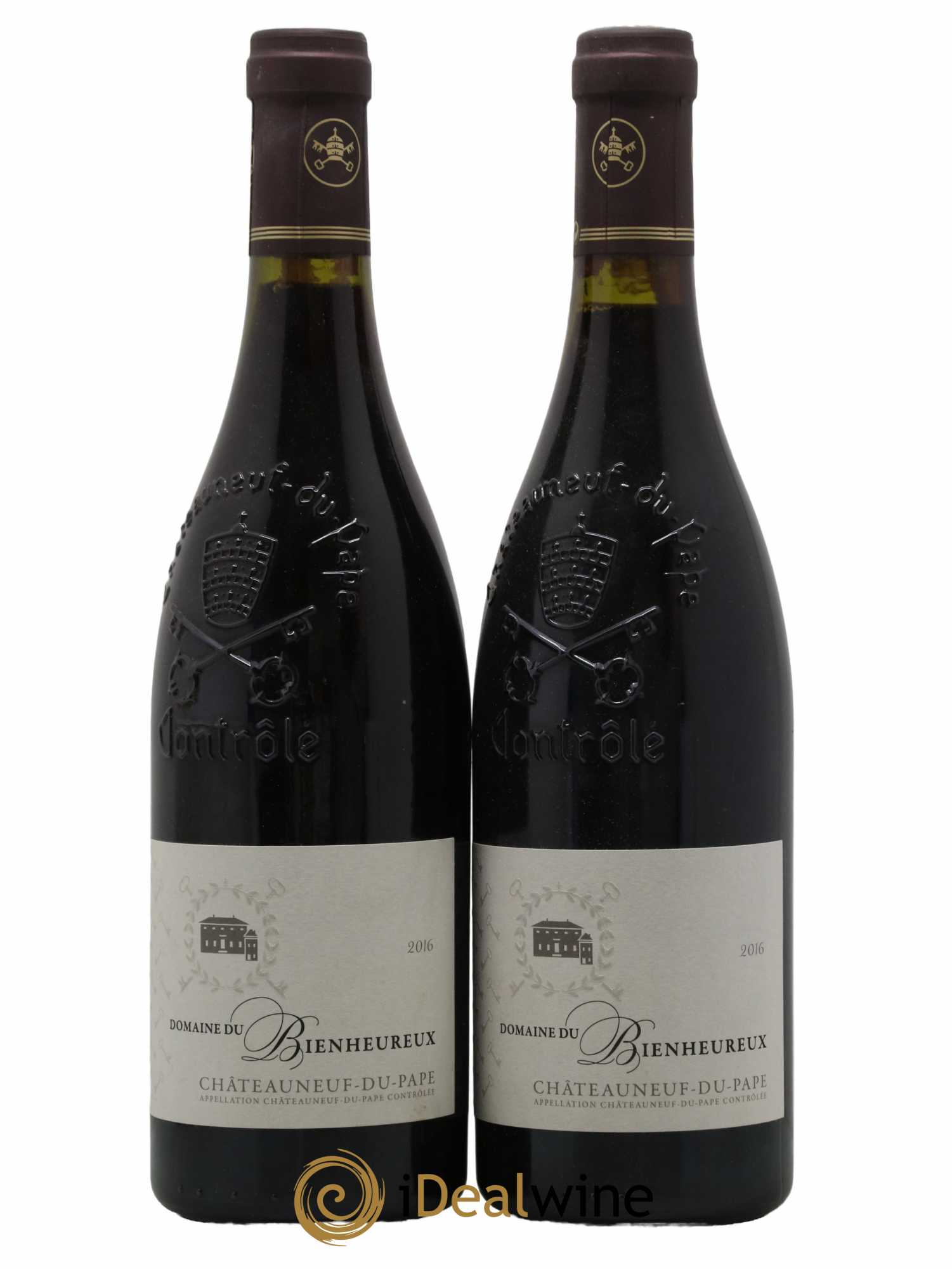 Châteauneuf-du-Pape Domaine du Bienheureux 2016 - Lot de 2 bouteilles - 0
