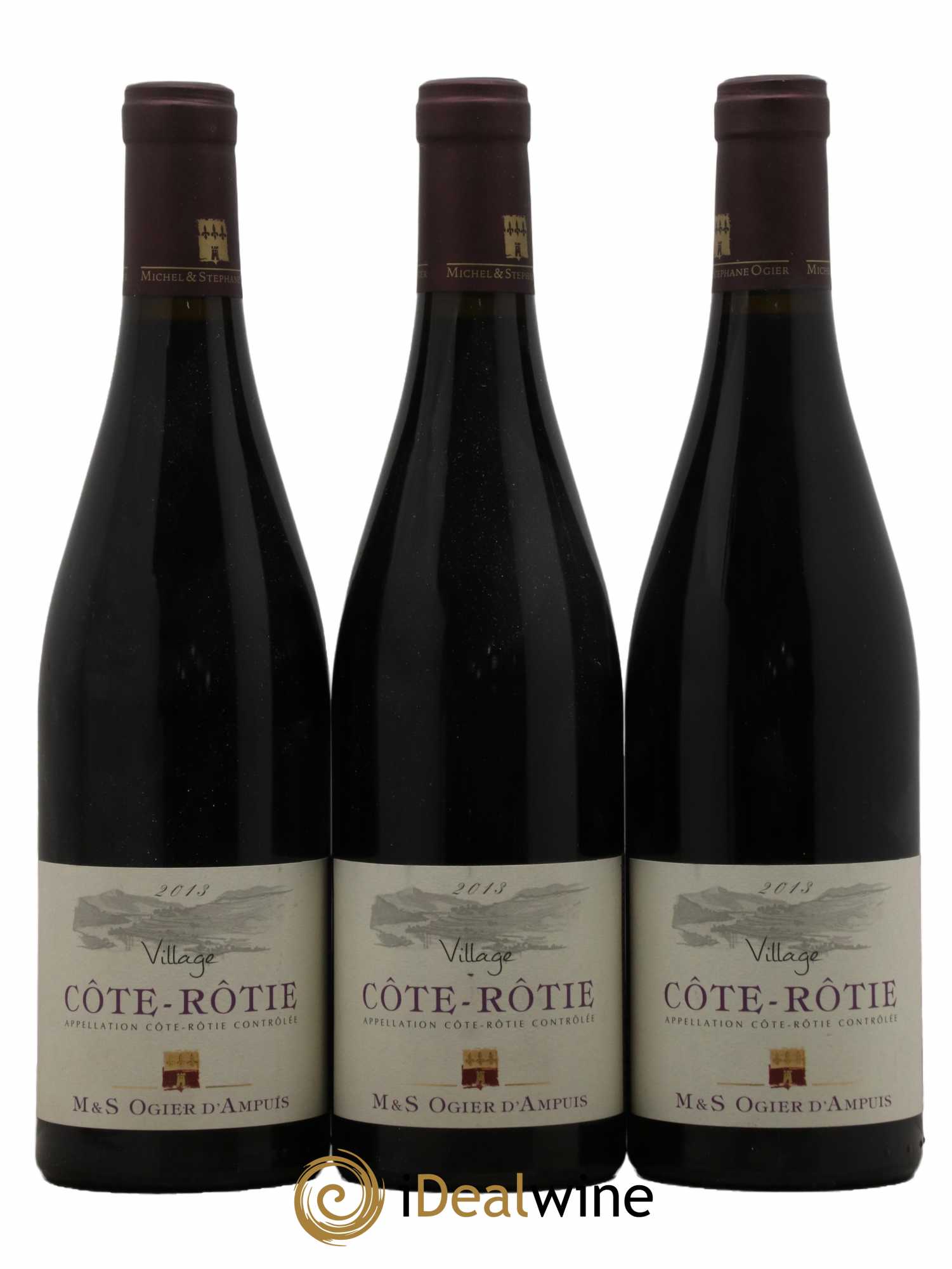 Côte-Rôtie Mon Village Stéphane Ogier 2013 - Lot de 3 bouteilles - 0