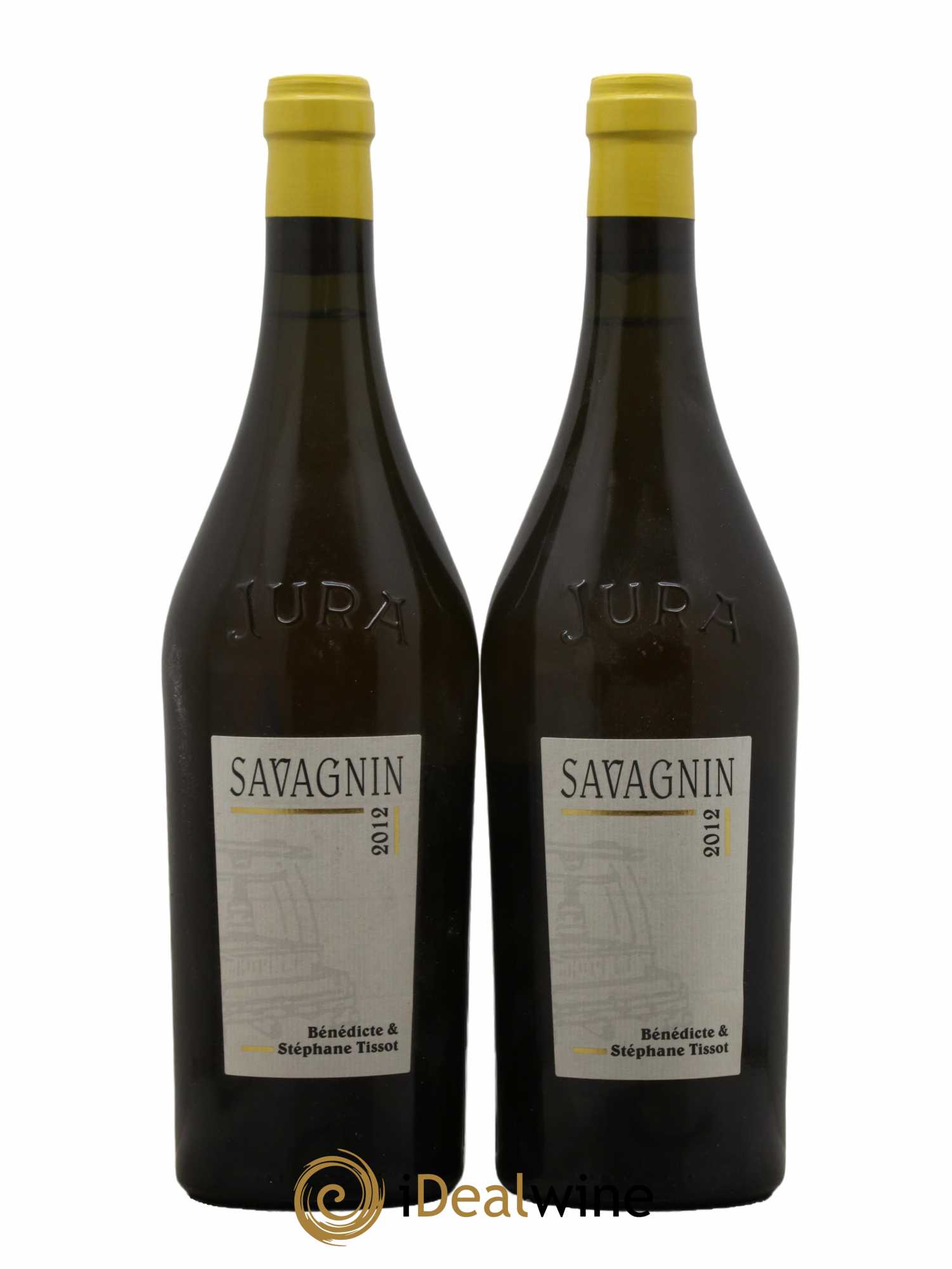 Arbois Savagnin Bénédicte et Stéphane Tissot 2012 - Lot de 2 bouteilles - 0