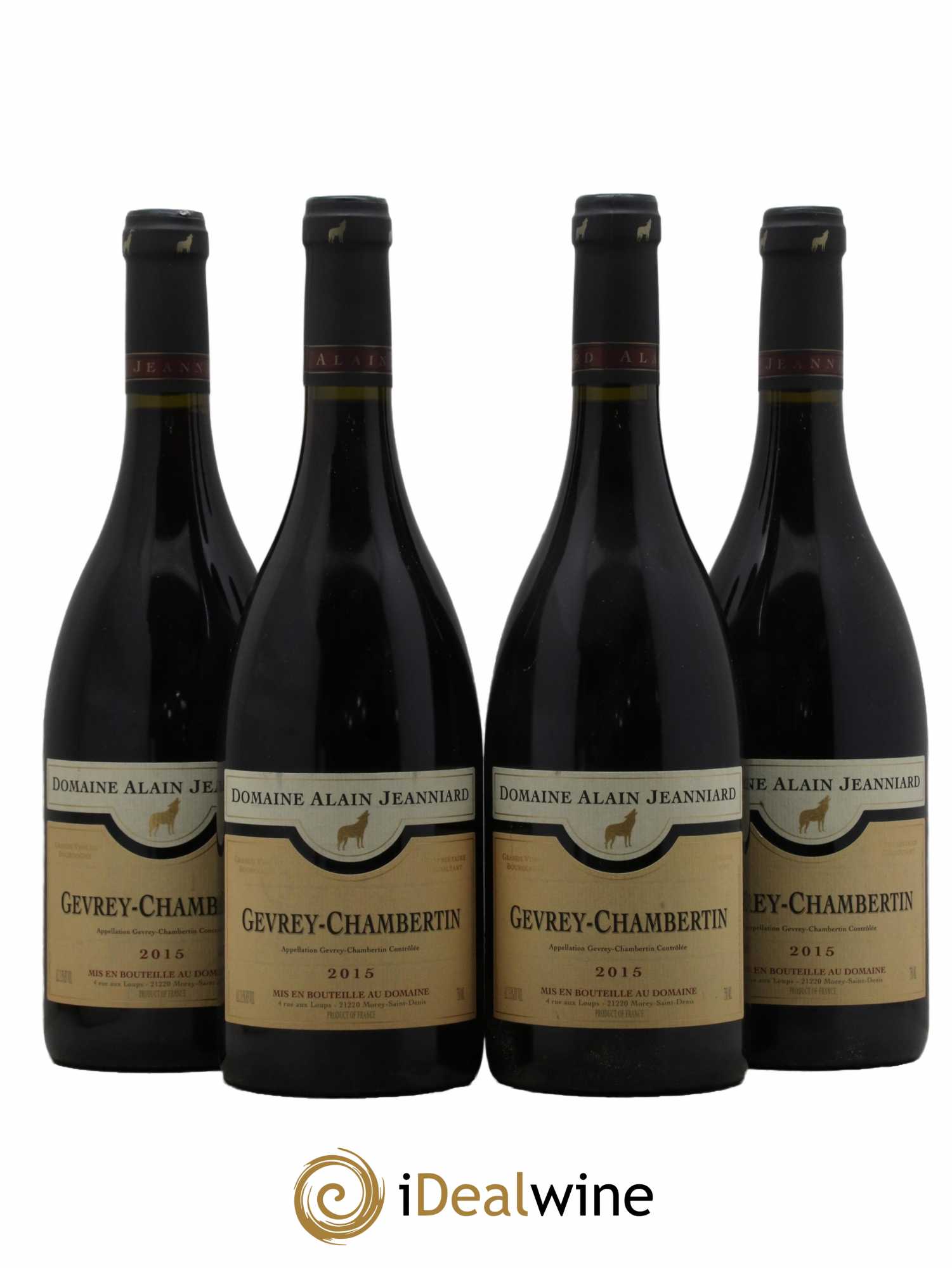 Gevrey-Chambertin Domaine Alain Jeanniard 2015 - Lot de 4 bouteilles - 0