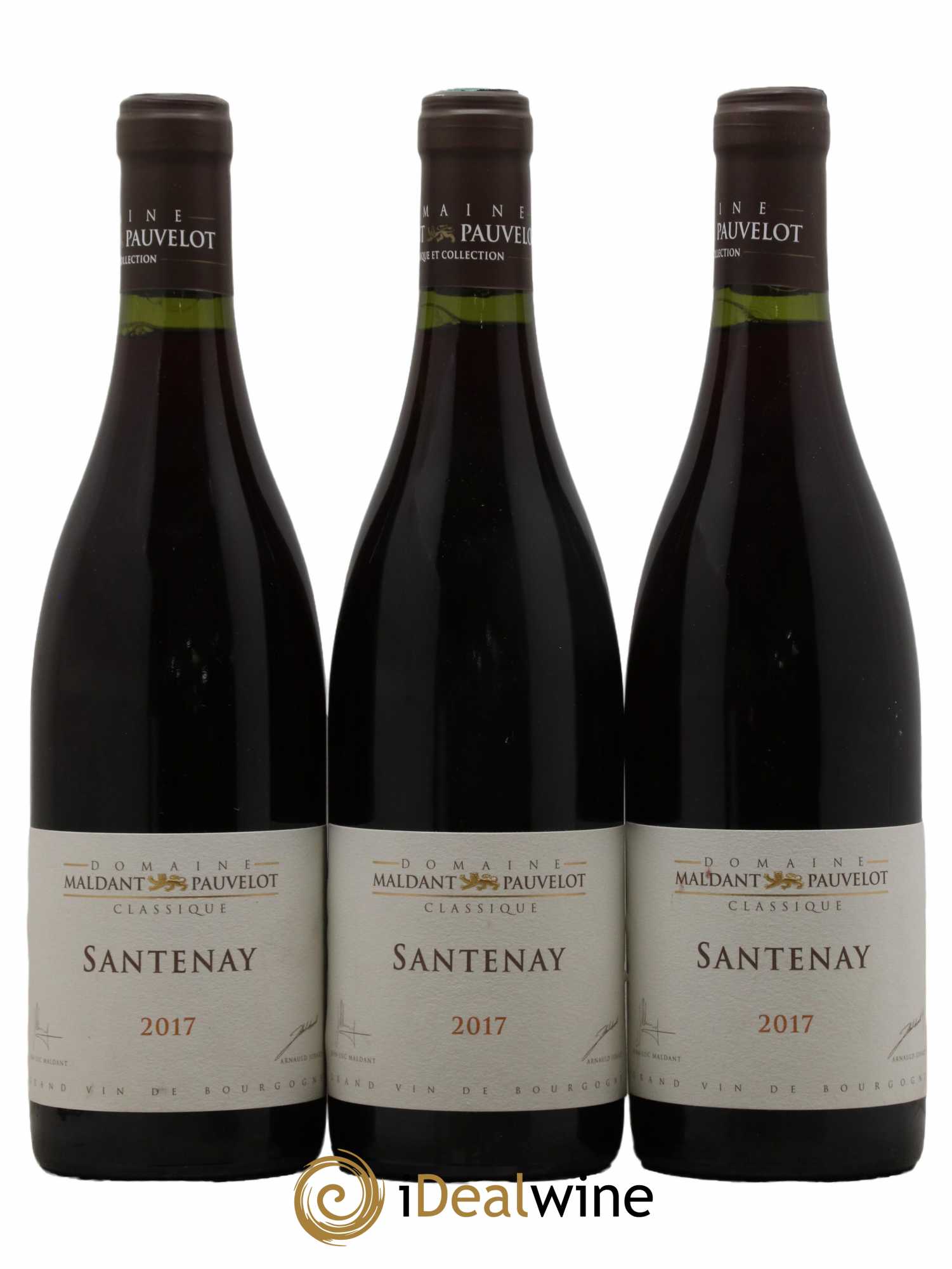 Santenay Domaine Maldant-Pauvelot 2017 - Lot de 3 bouteilles - 0