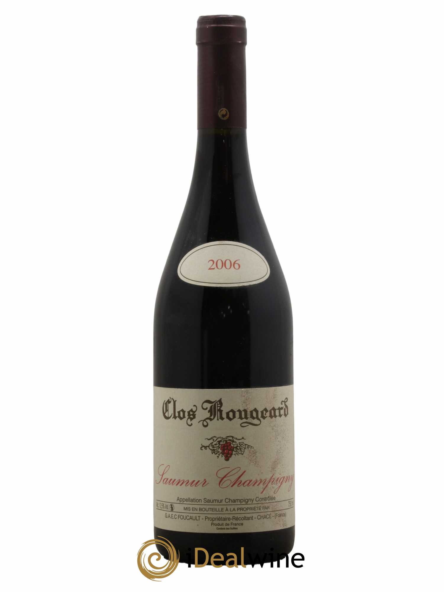 Saumur-Champigny Clos Rougeard 2006 - Lot de 1 bouteille - 0