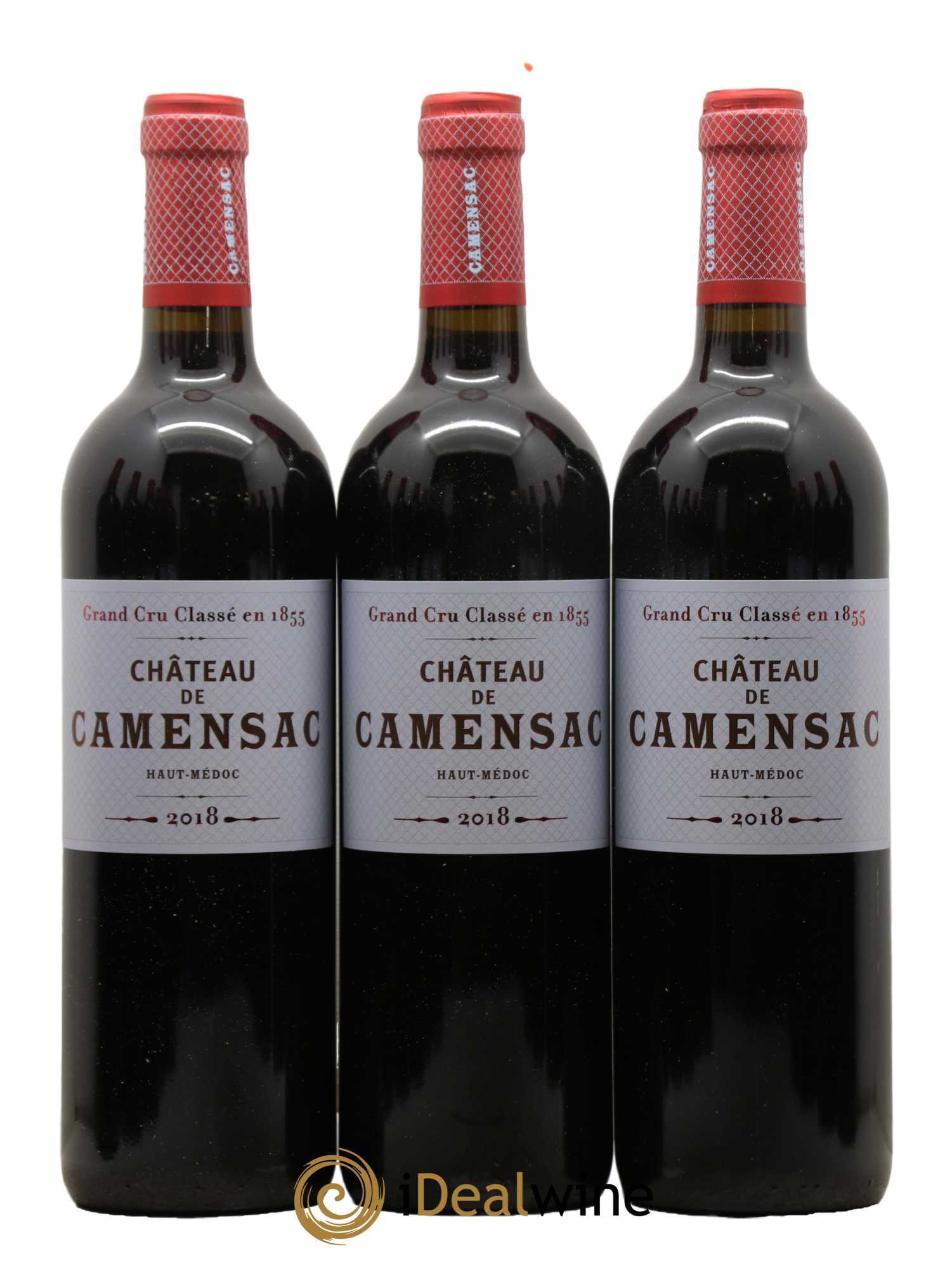 Château Camensac 5ème Grand Cru Classé 2018 - Lot de 12 bouteilles - 1