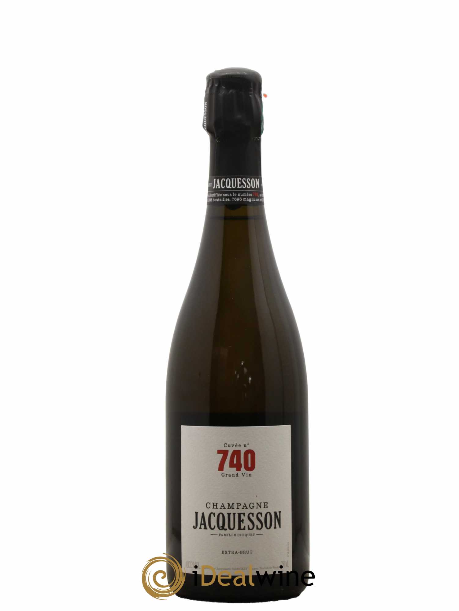 Cuvée 740 Extra-Brut Jacquesson - Lot de 1 bouteille - 0