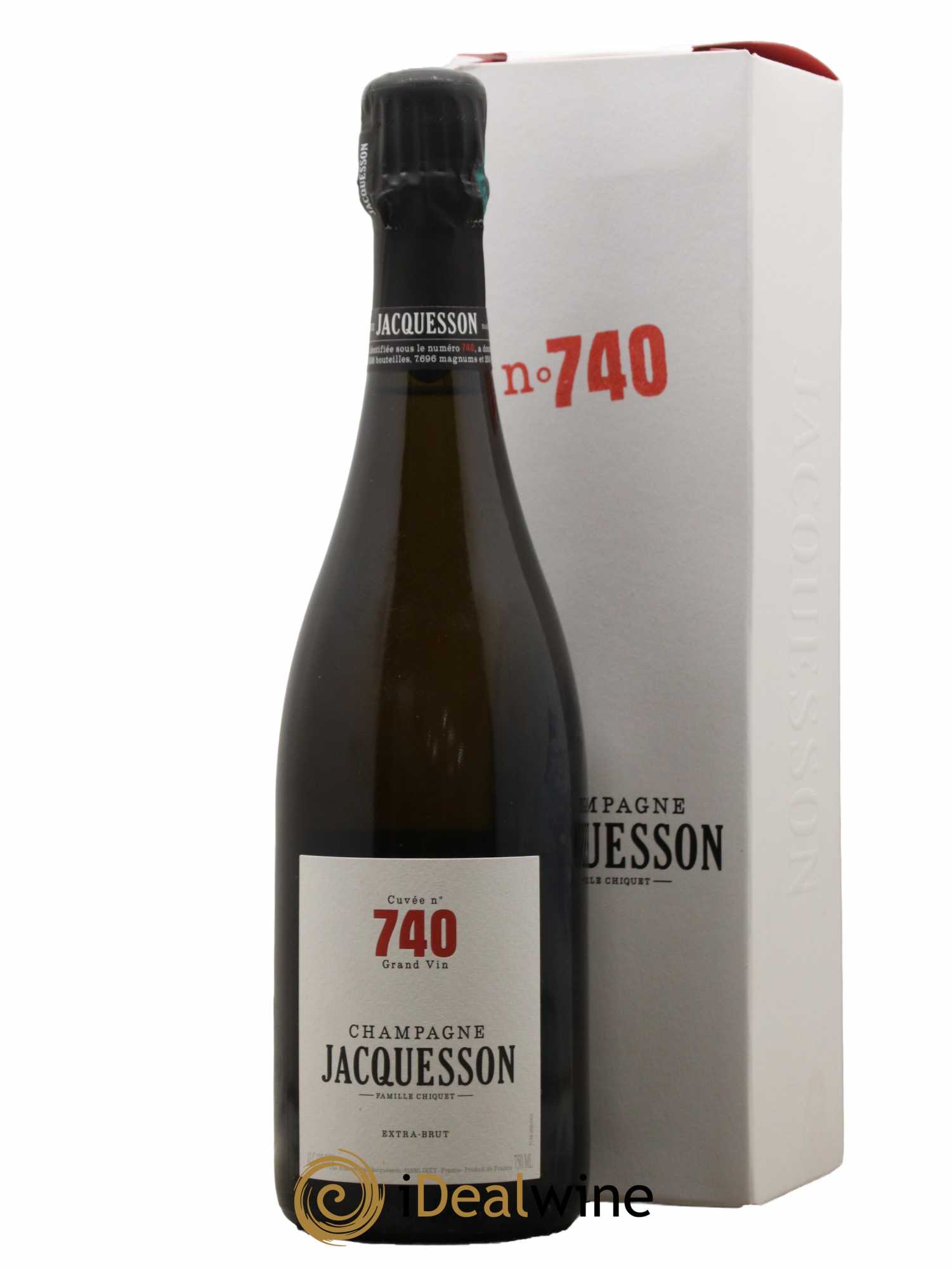 Cuvée 740 Extra-Brut Jacquesson - Lot de 1 bouteille - 1