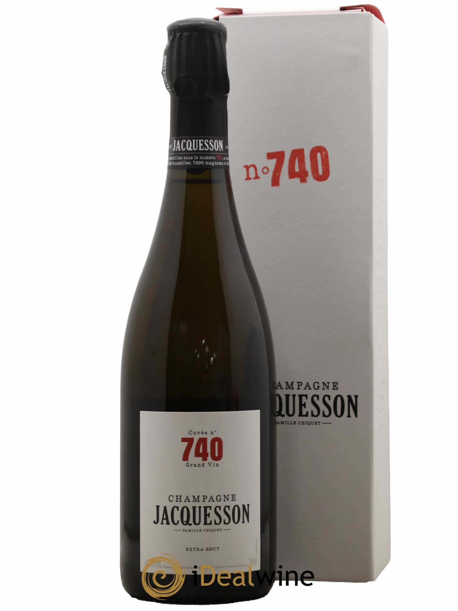 Cuvée 740 Extra-Brut Jacquesson - Lot de 1 bouteille - 1