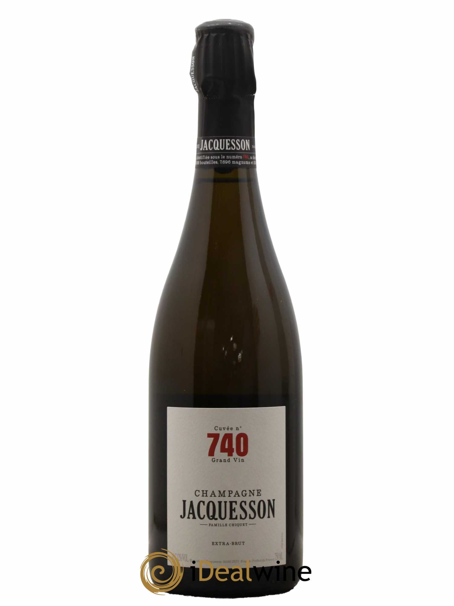 Cuvée 740 Extra-Brut Jacquesson - Lot de 1 bouteille - 0