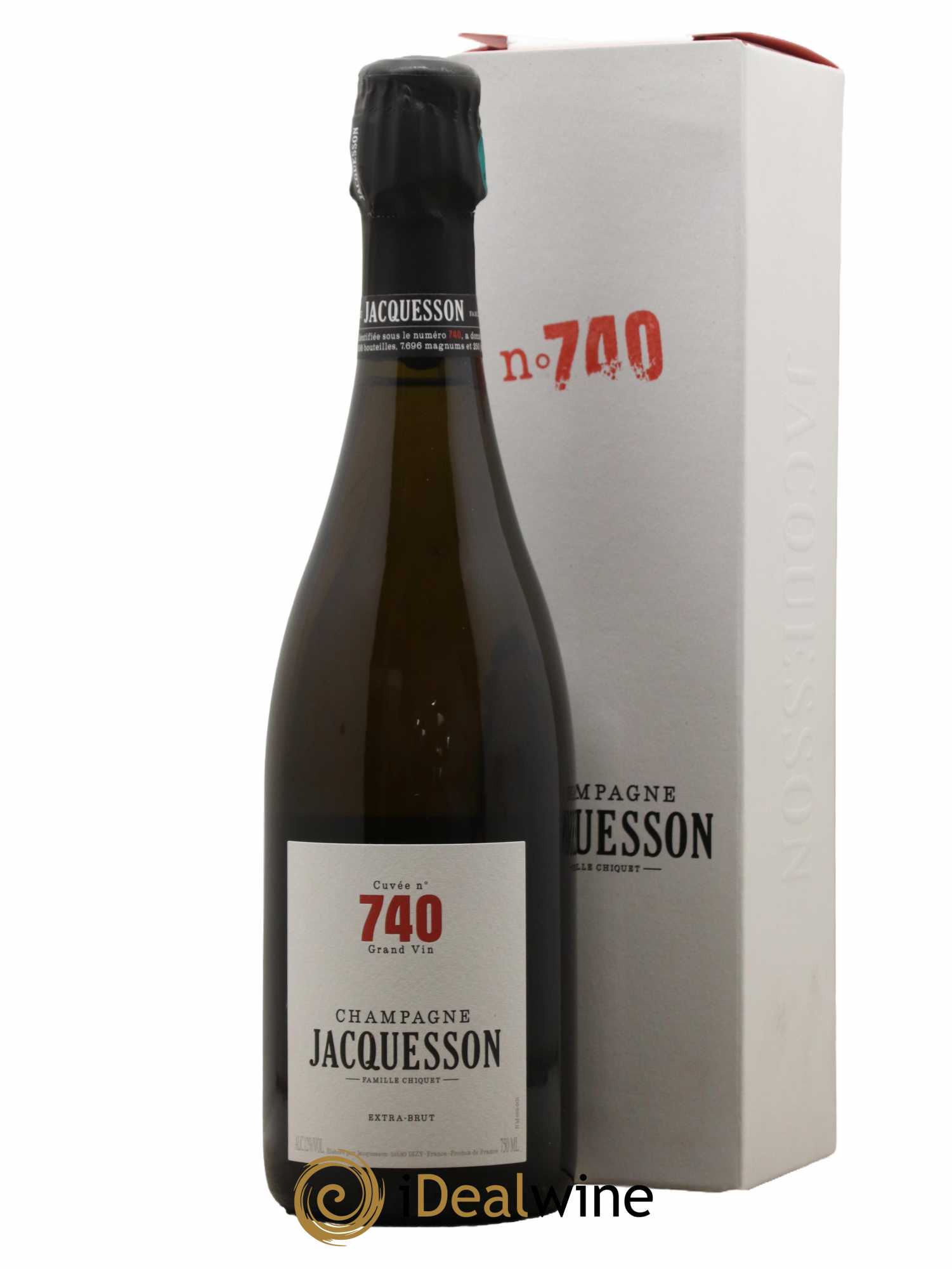Cuvée 740 Extra-Brut Jacquesson - Lot de 1 bouteille - 1