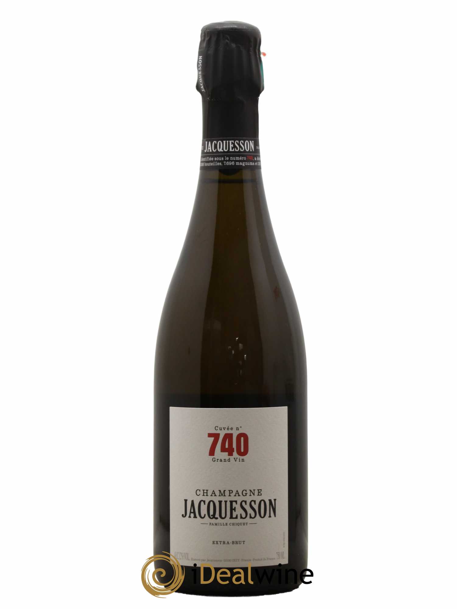 Cuvée 740 Extra-Brut Jacquesson - Lot de 1 bouteille - 0