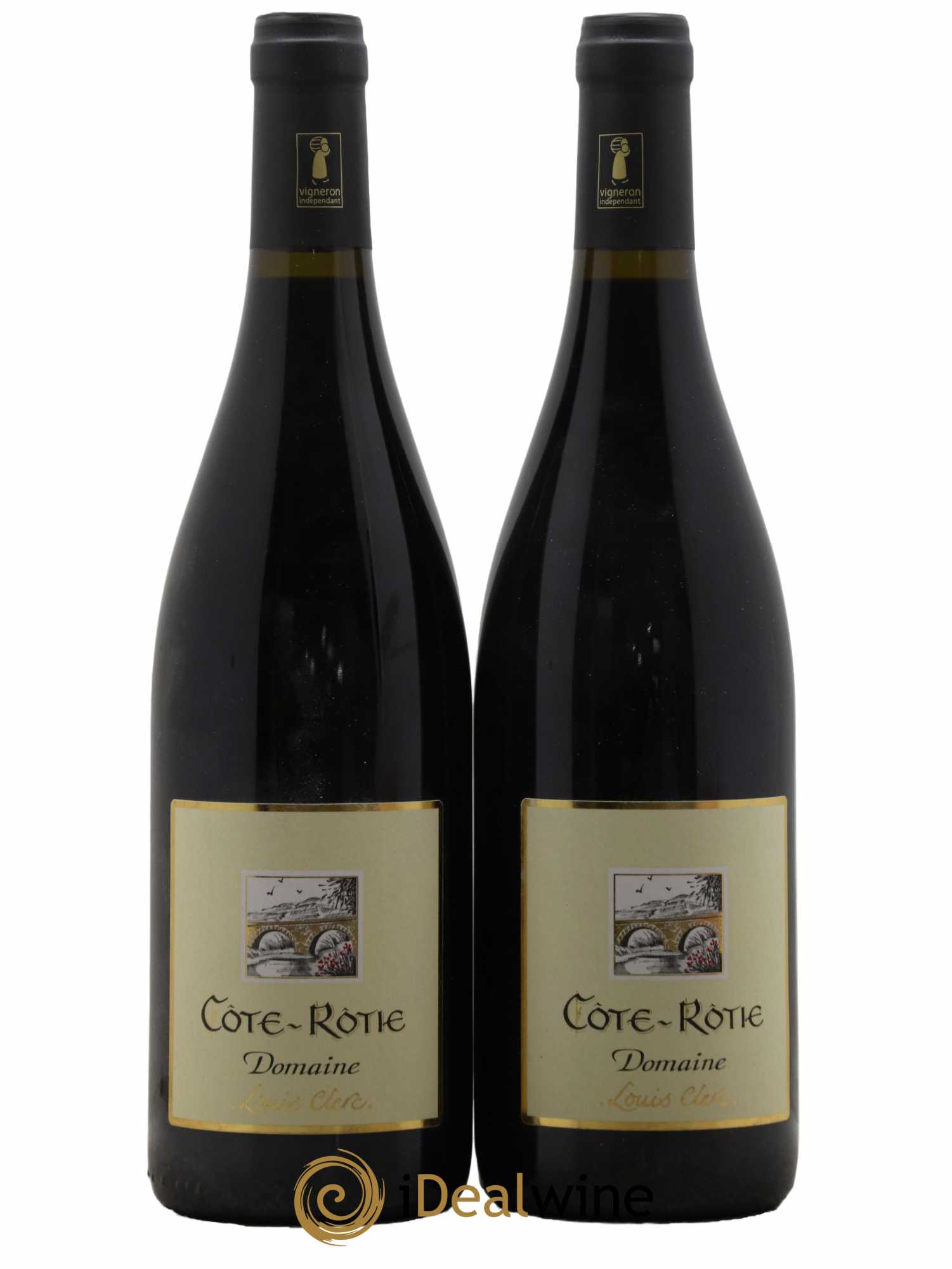 Côte-Rôtie Domaine Louis Clerc 2010 - Lot de 2 bouteilles - 0