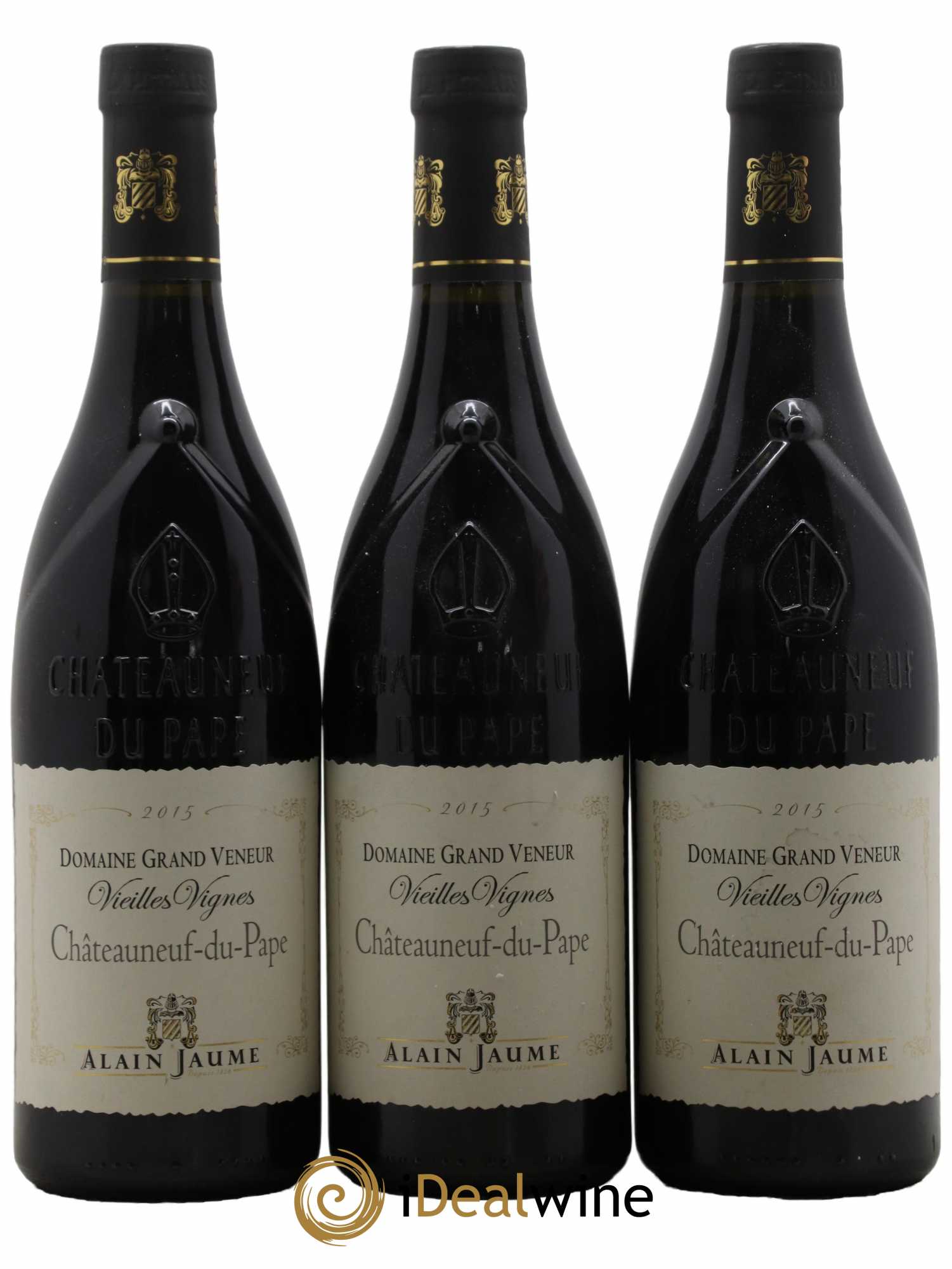 Châteauneuf-du-Pape Vieilles Vignes Grand Veneur (Domaine) 2015 - Lot de 3 bouteilles - 0